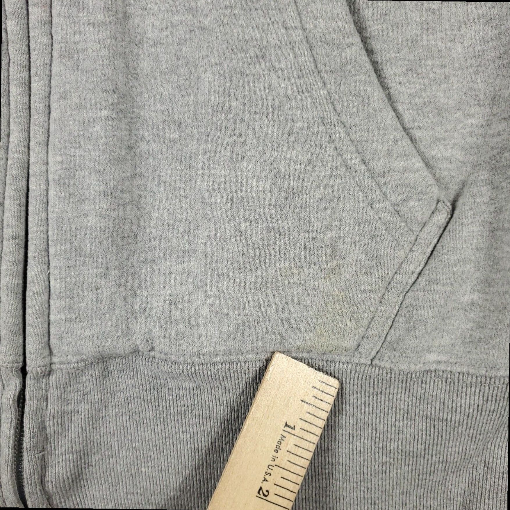 Tommy Hilfiger Tommy Hilfiger Womens Medium Gray Full Zip Hoodie Sweatshirt Size M / US 6-8 / IT 42-44 - 6 Thumbnail