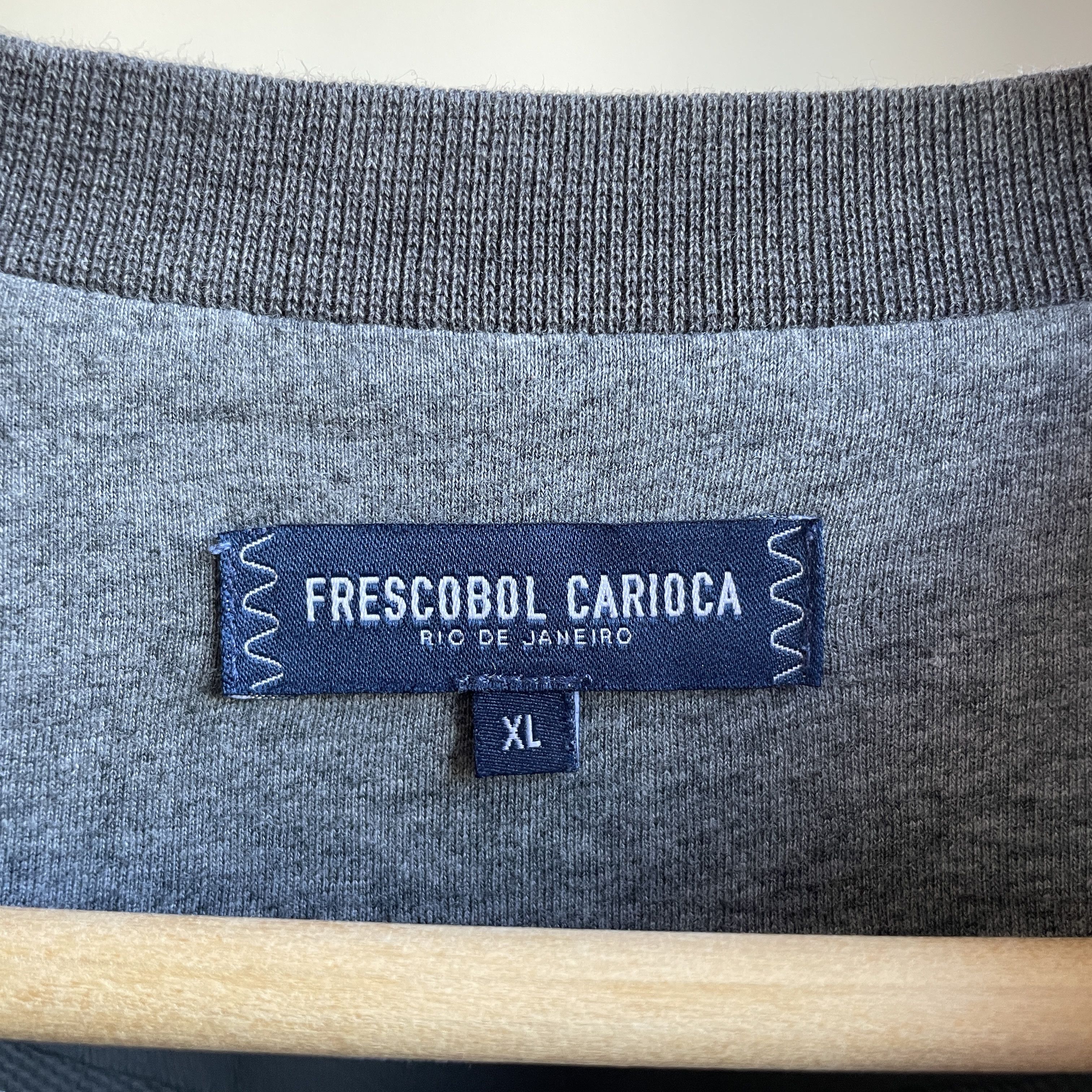 Frescobol Carioca Frescobol Carioca Melange Gray Sweatshirt Size XL Size US XL / EU 56 / 4 - 5 Thumbnail