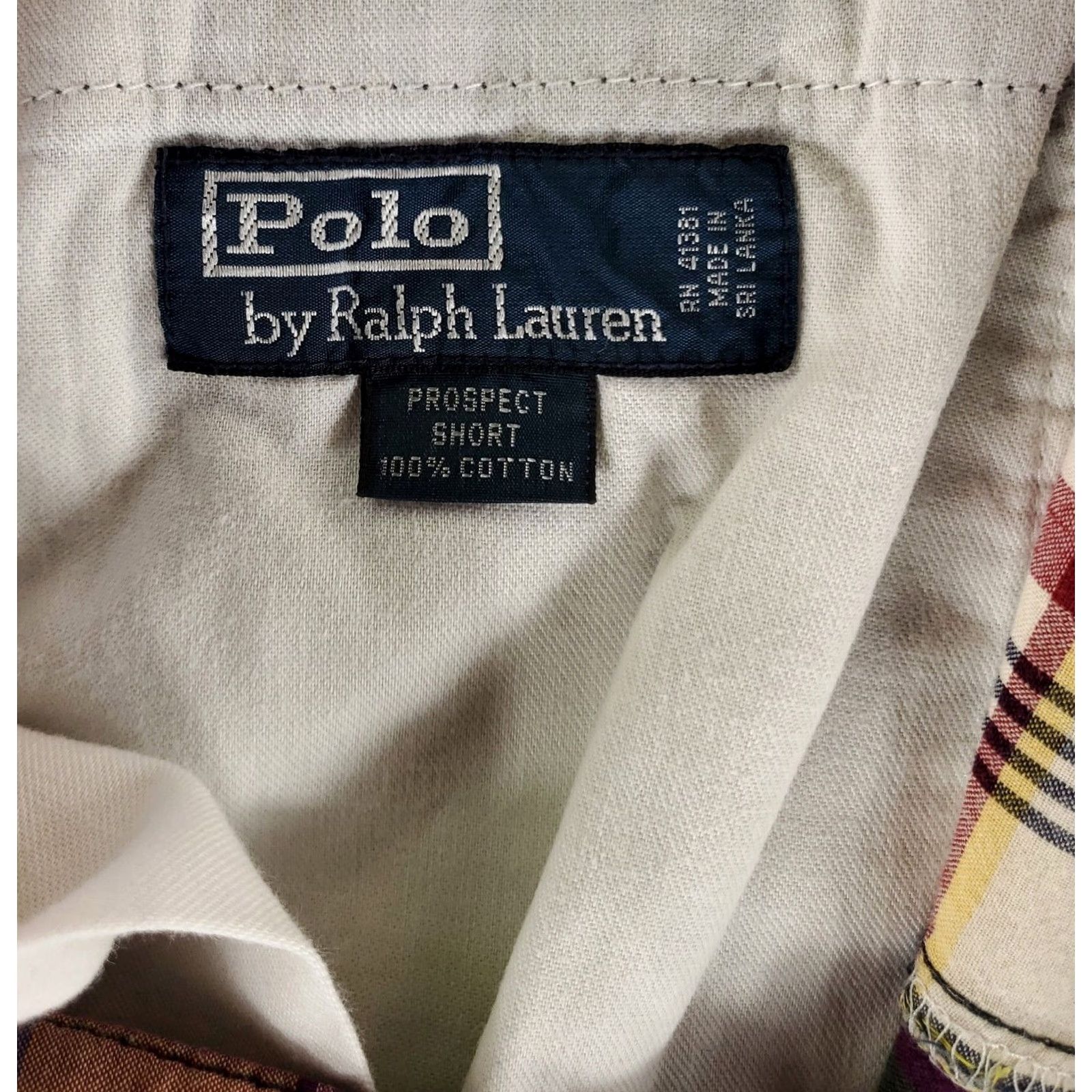 Polo Ralph Lauren Polo Ralph Lauren Prospect Shorts Madras Patchwork Plaid Mens 40 x9 Actual Regular Chino Multicolor Mens Size US L / EU 52-54 / 3 - 2 Thumbnail