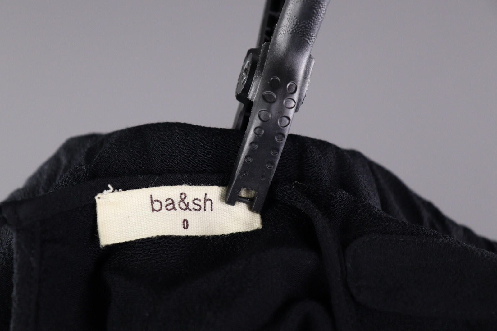 Wilkes Bashford Ladies BA&SH Black Casual Swing Mini Dress Size 0 Size XS / US 0-2 / IT 36-38 - 10 Thumbnail