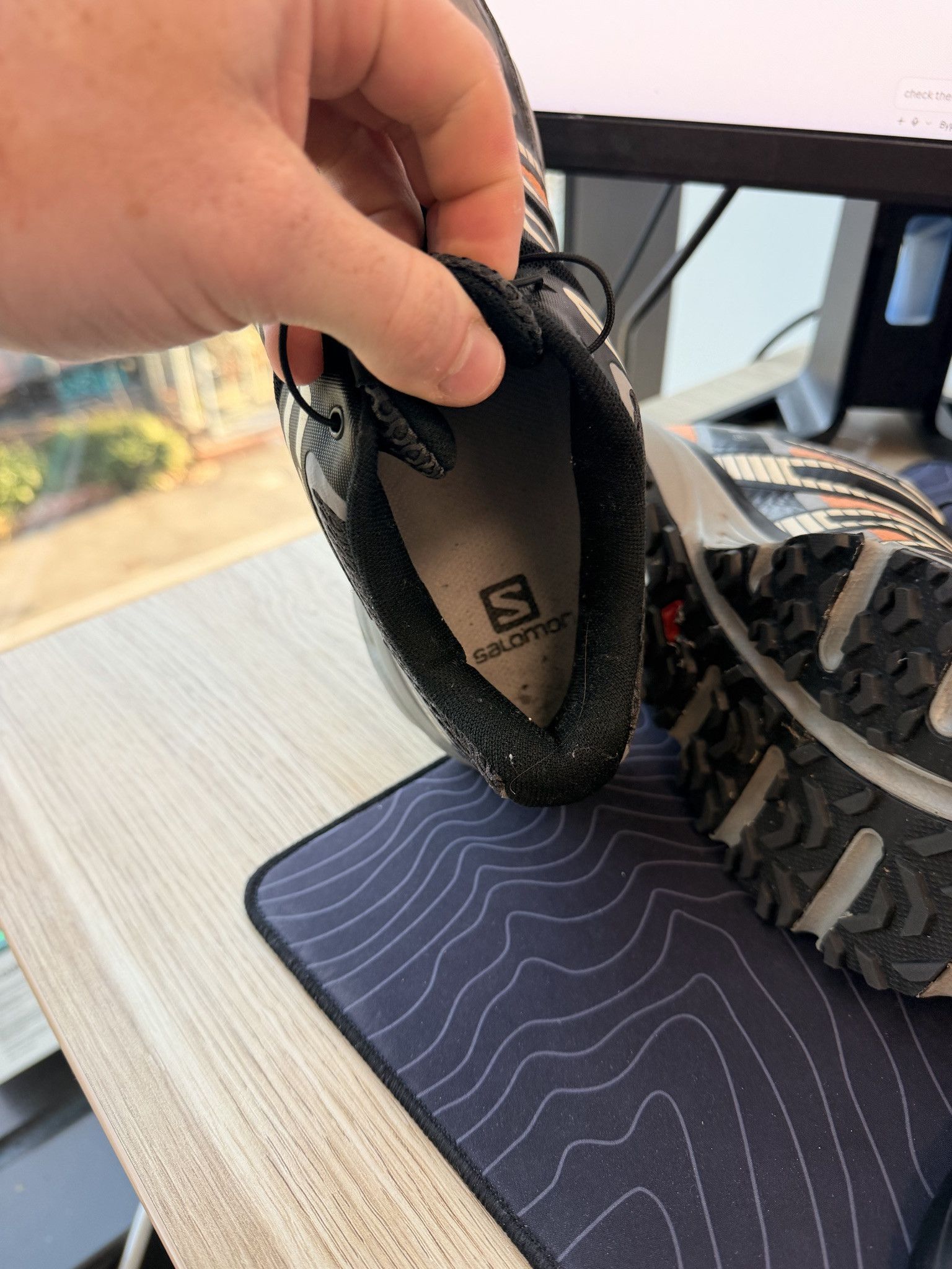 Salomon Salomon Black X Mission 4 Running Shoes (Size UK 8.5) Size US 10.5 / IT 40.5 - 5 Thumbnail