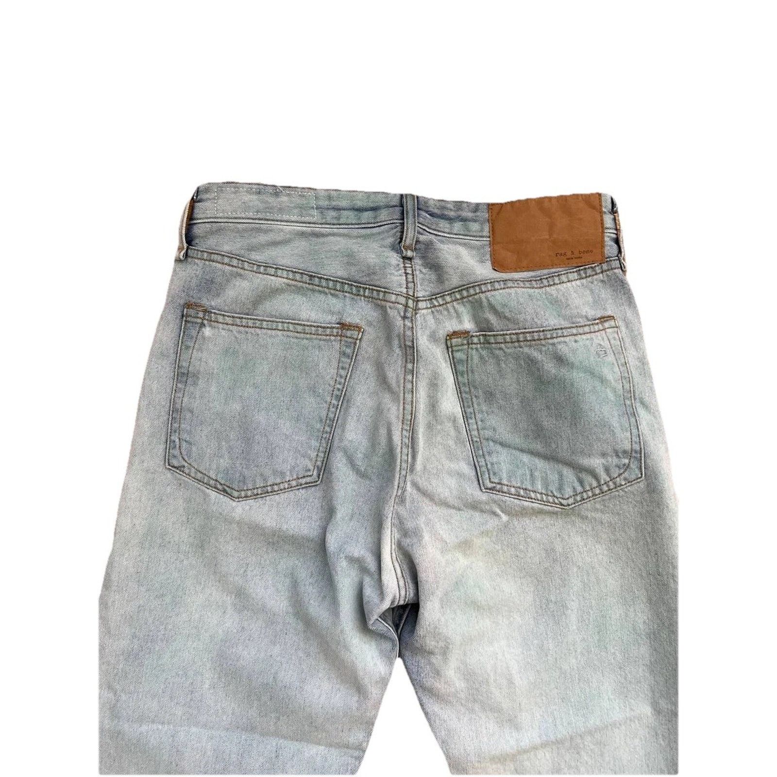 Rag & Bone RAG & BONE Ninae Wide leg jeans Blue 28 A000876 Size 36" / US 14 / IT 50 - 11 Thumbnail
