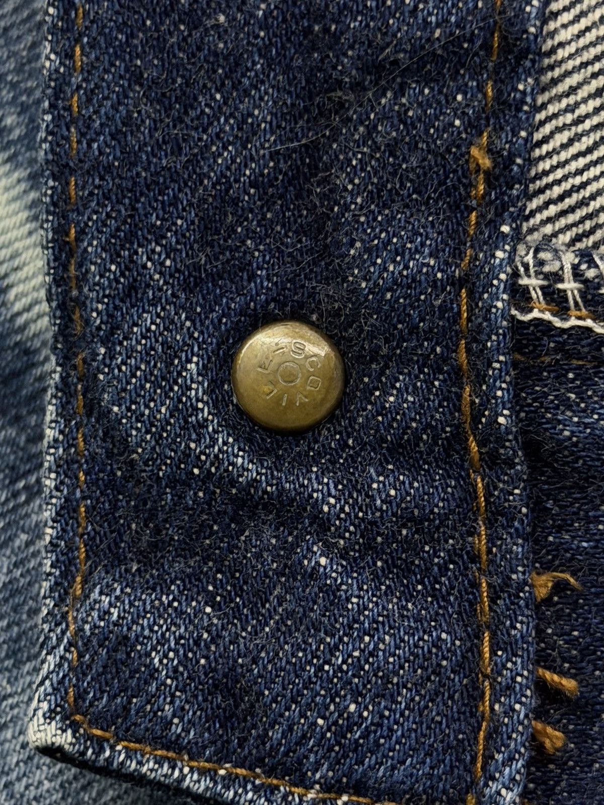 If Six Was Nine Vintage 00s GL Heart Japanese Archive Whisker Denim Jeans 28 Size US 28 / EU 44 - 10 Thumbnail