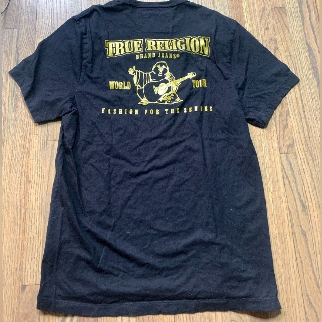 True Religion True Religion Tee Shirt Men Black M Regular Size US M / EU 48-50 / 2 - 3 Thumbnail