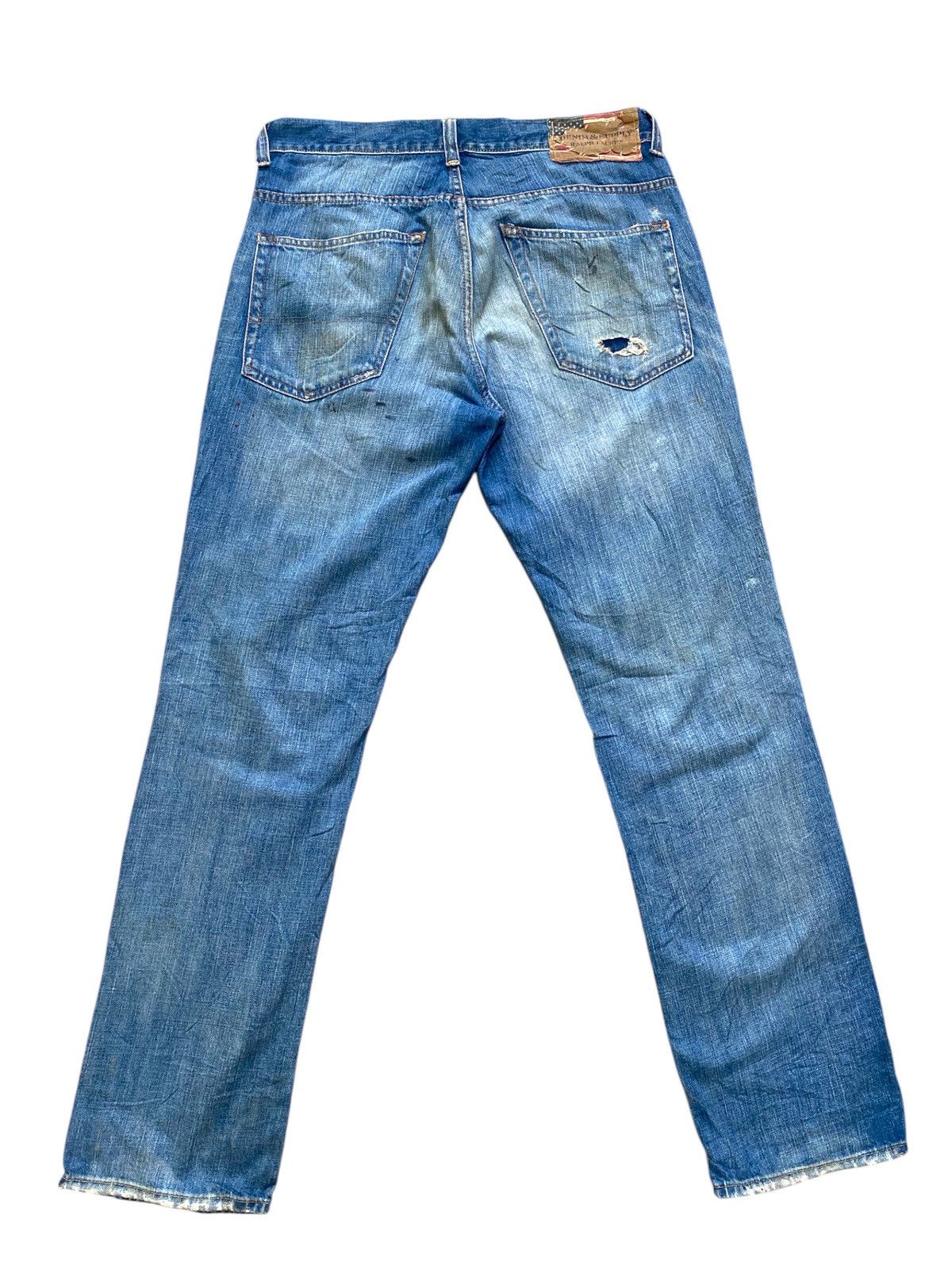 Denim & Supply Ralph Lauren × RRL Ralph Lauren × Ralph Lauren 💥RRL RALPH LAUREN STRAIGHT DENIM PANT Size US 36 / EU 52 - 4 Thumbnail
