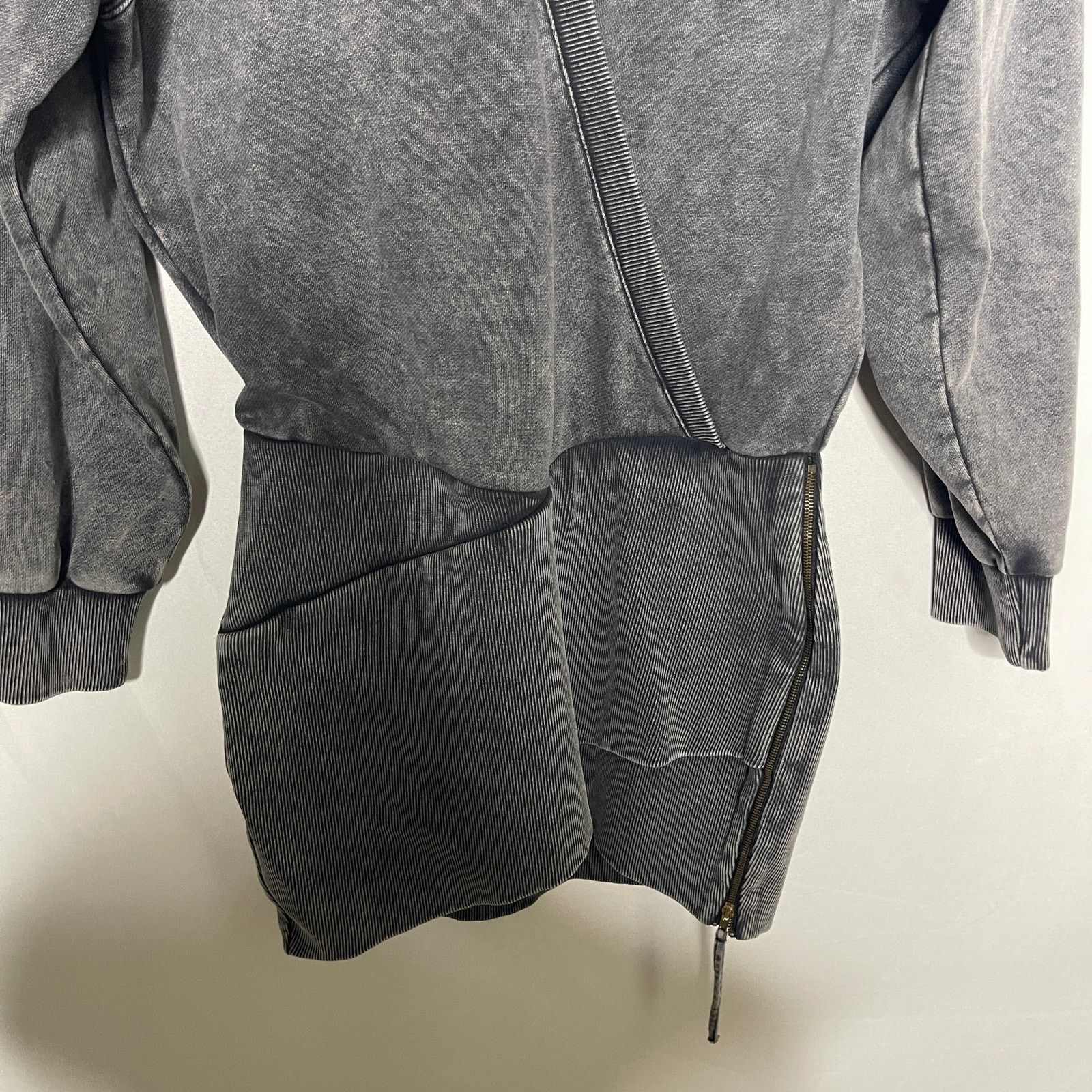Retrofete Retrofete Gray The Nash Mini Dress Size M Size M / US 6-8 / IT 42-44 - 6 Thumbnail