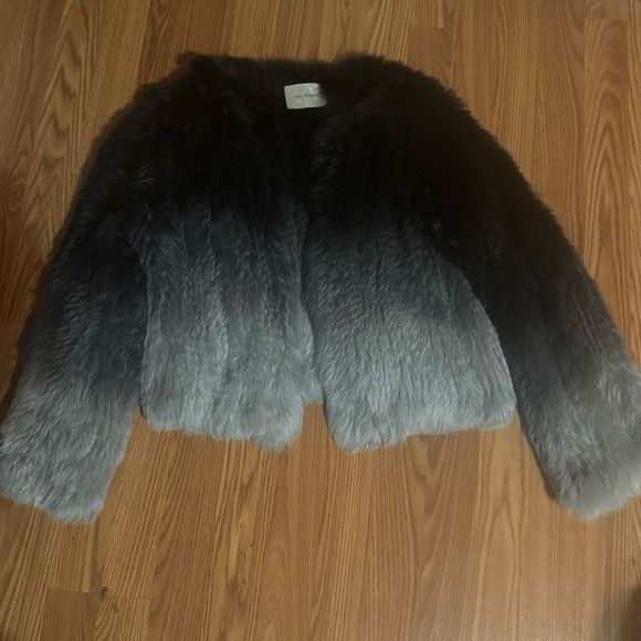 Yves Salomon Yves Salomon Ombre Rabbit Fur Jacket Glam Old Money Luxury D Size XS / US 0-2 / IT 36-38 - 2 Thumbnail