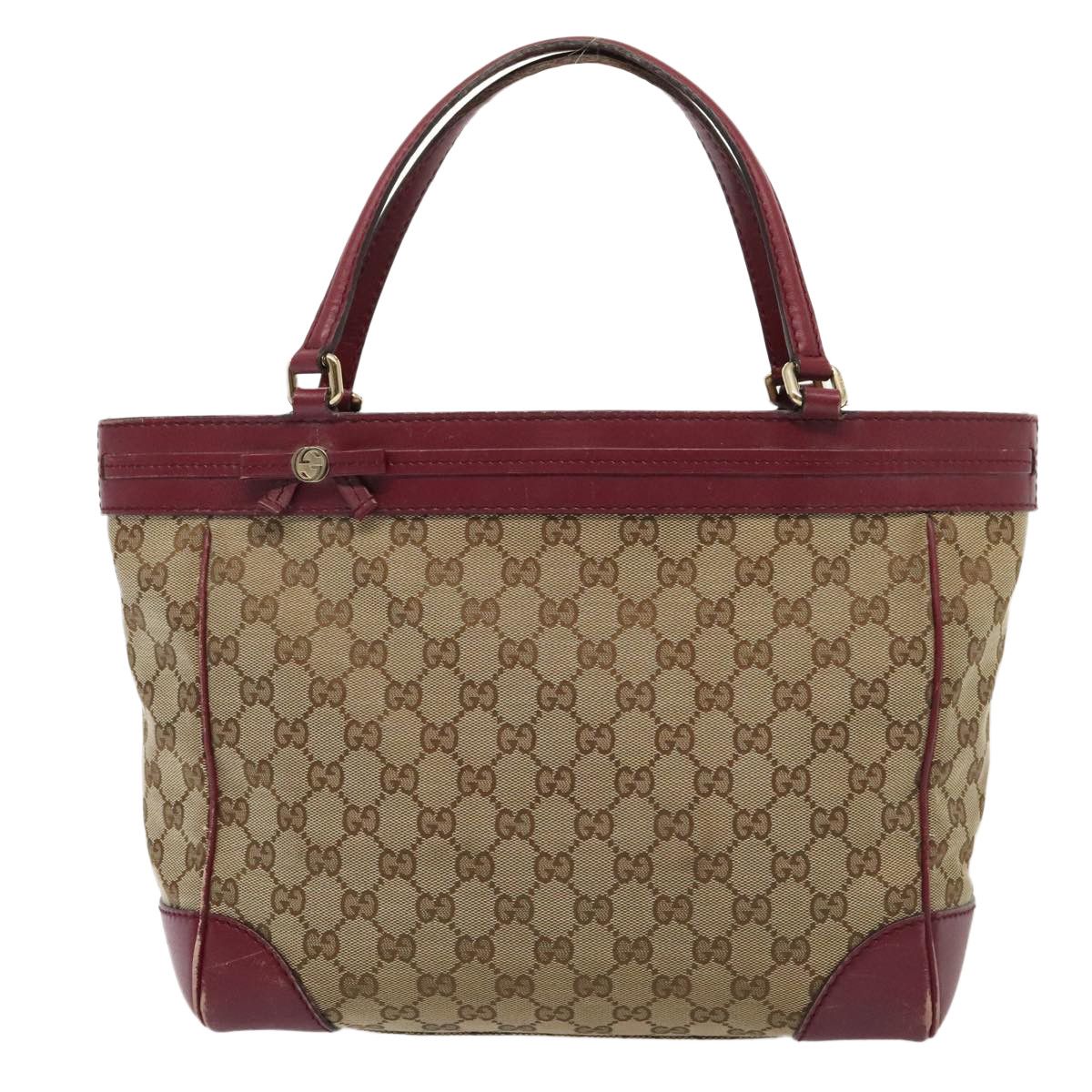 Gucci Gg Canvas Beige Canvas Shoulder Bag (Pre-Owned) Size ONE SIZE - 1 Thumbnail