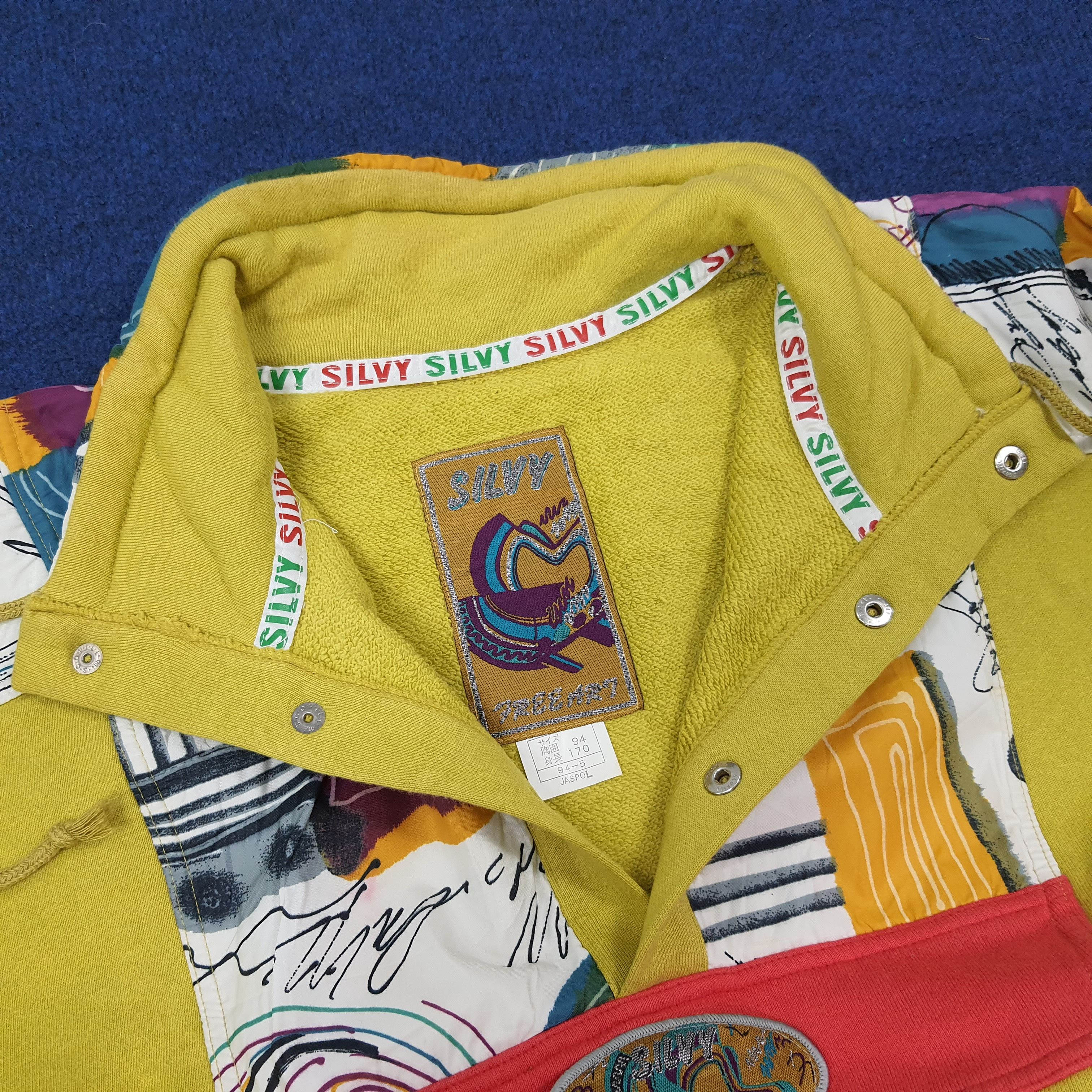 Vintage Vintage Silvy Free Art Outdoor Jacket C270N17 Size US L / EU 52-54 / 3 - 5 Thumbnail