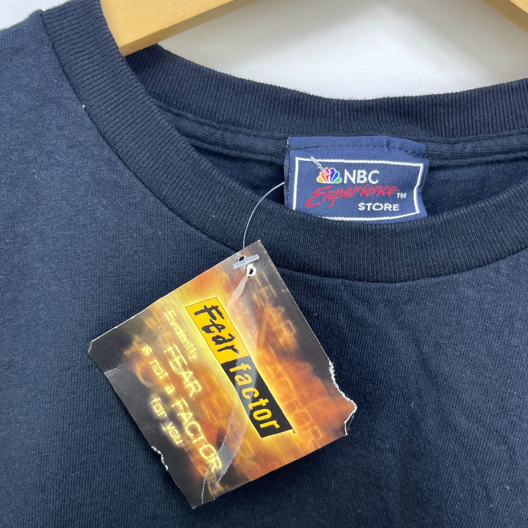 Vintage VINTAGE Fear Factor "All You Can Eat Buffet" NBC Promo T-Shirt 2XL Men Black Cotton Short Sleeve Crew Neck Shirt Size US XXL / EU 58 / 5 - 5 Thumbnail