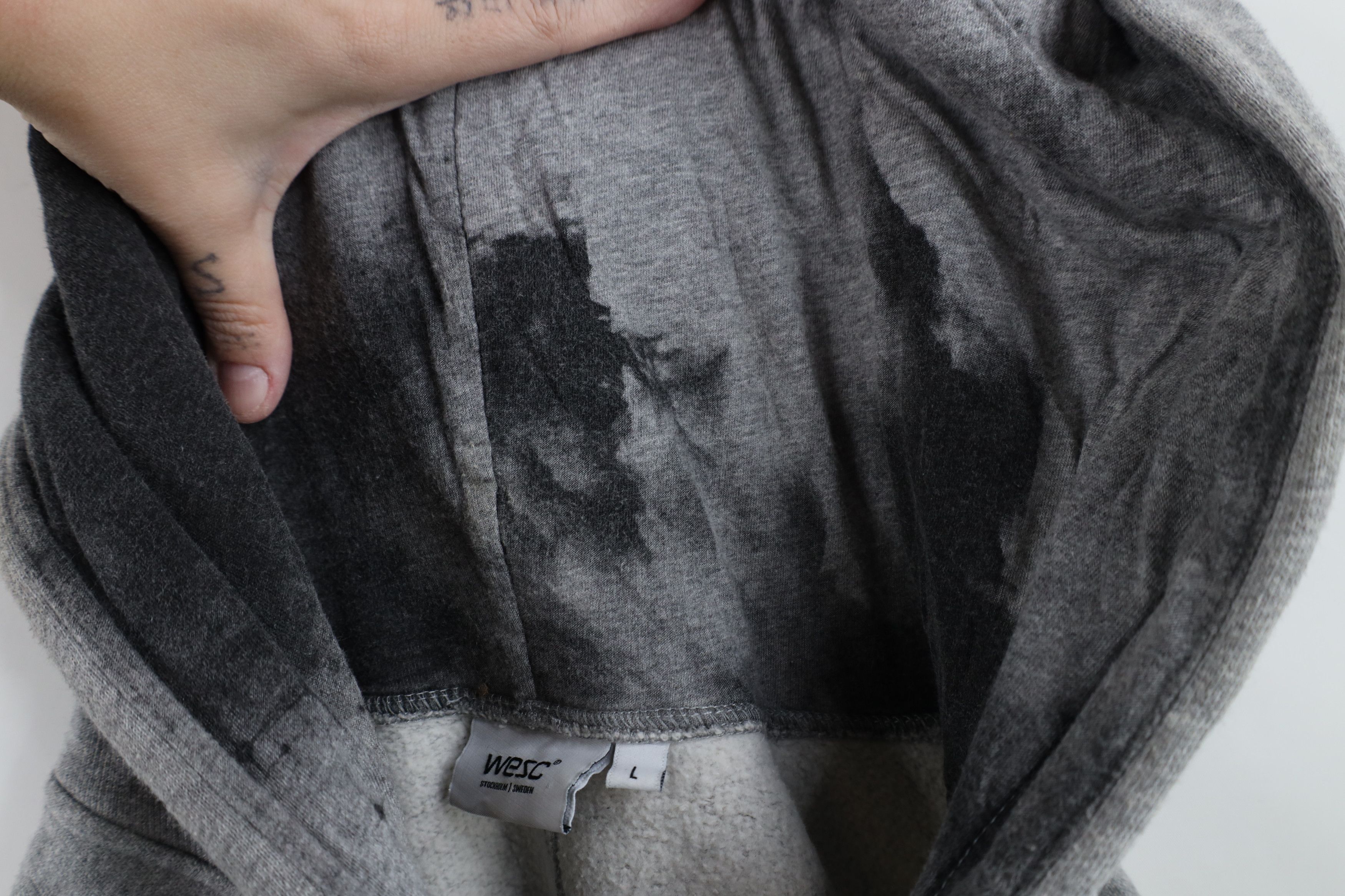 WeSC WESC Embossed Streetwear Hoodie Sweatshirt Heather Gray Size US L / EU 52-54 / 3 - 10 Thumbnail