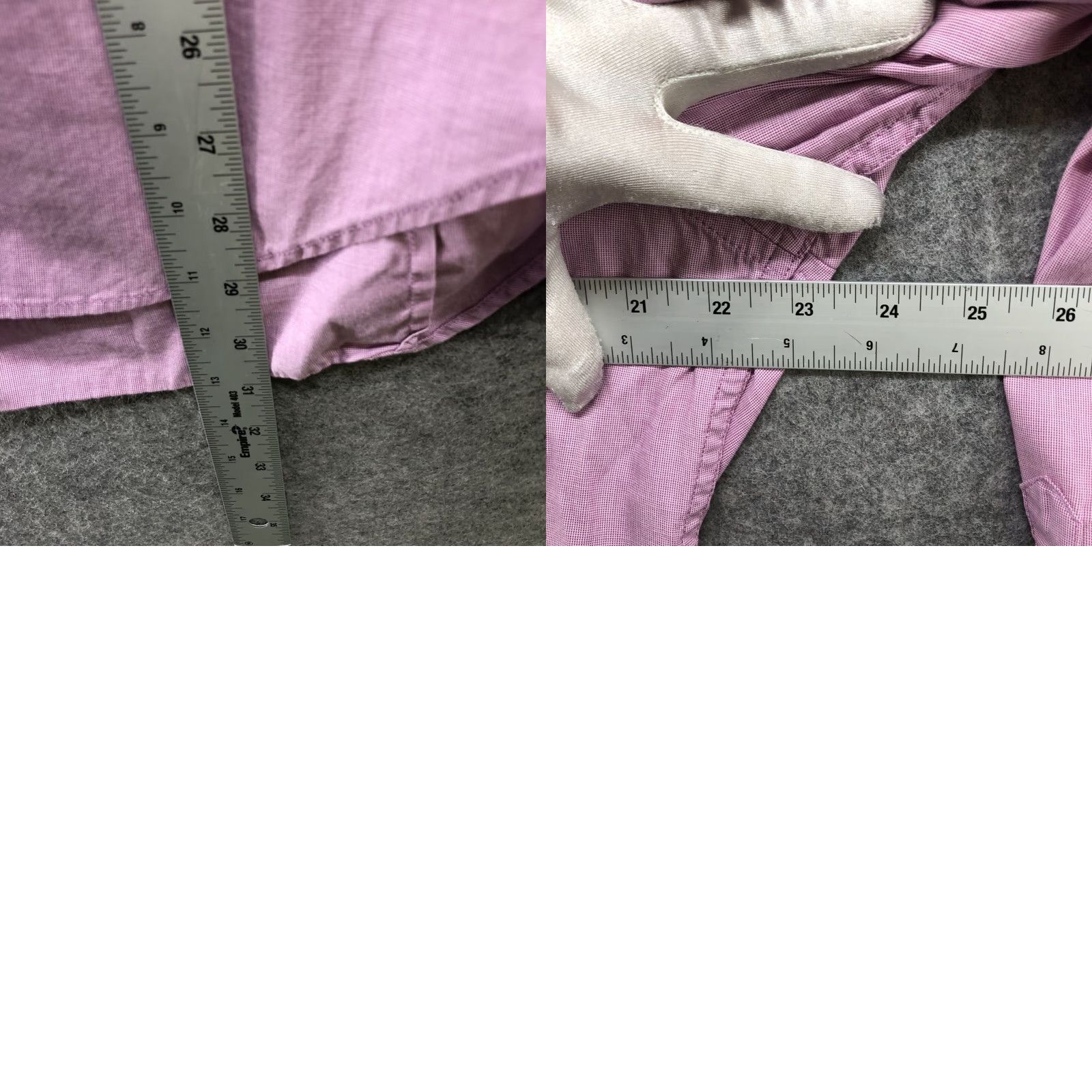 Banana Republic Banana Republic Custom Wash Shirt Mens L Grant Fit Long Sleeve Pink Mauve Size US L / EU 52-54 / 3 - 8 Thumbnail
