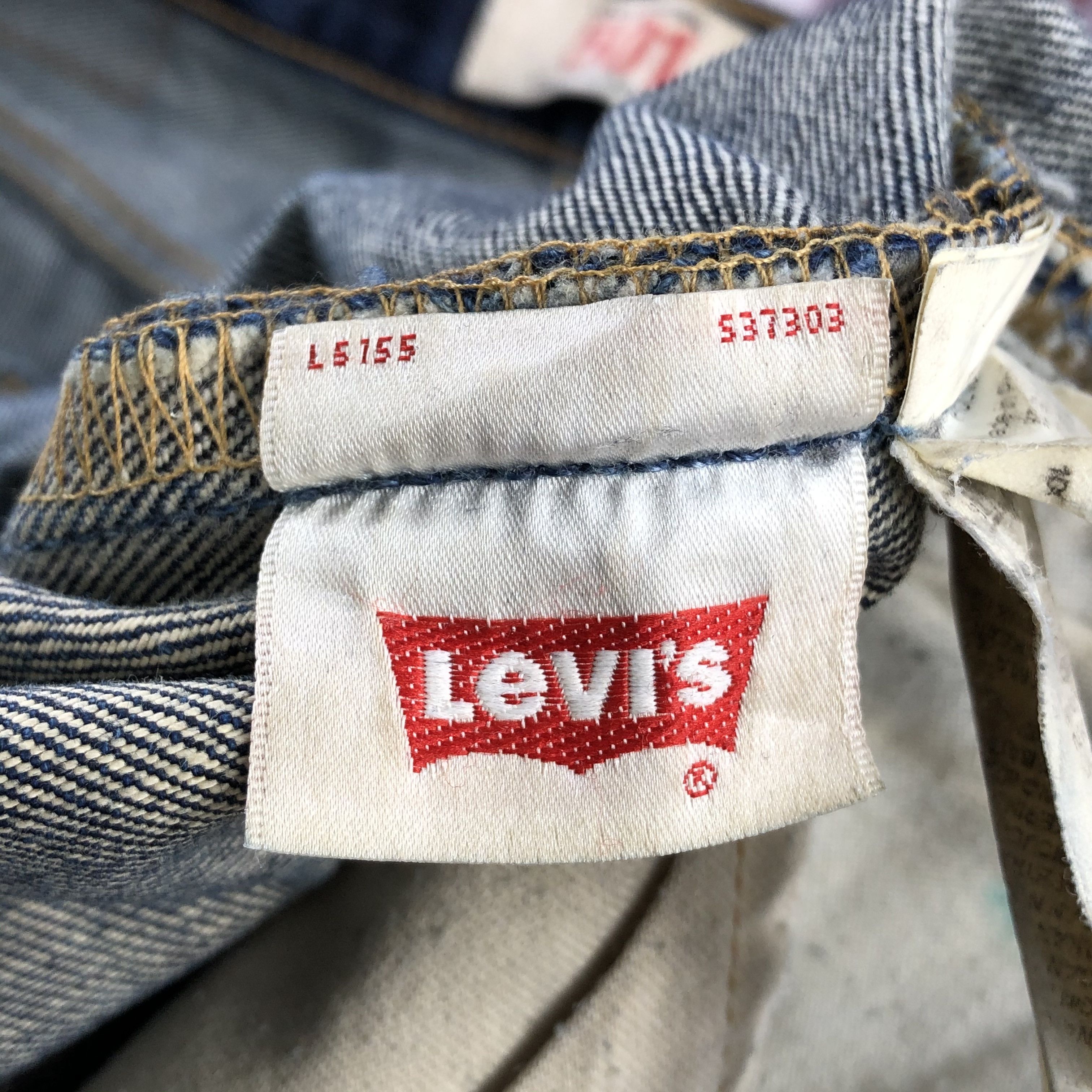 Levi's Vintage Blue Wash Levis 501 Jeans-JM2781 Size US 31 - 16 Thumbnail