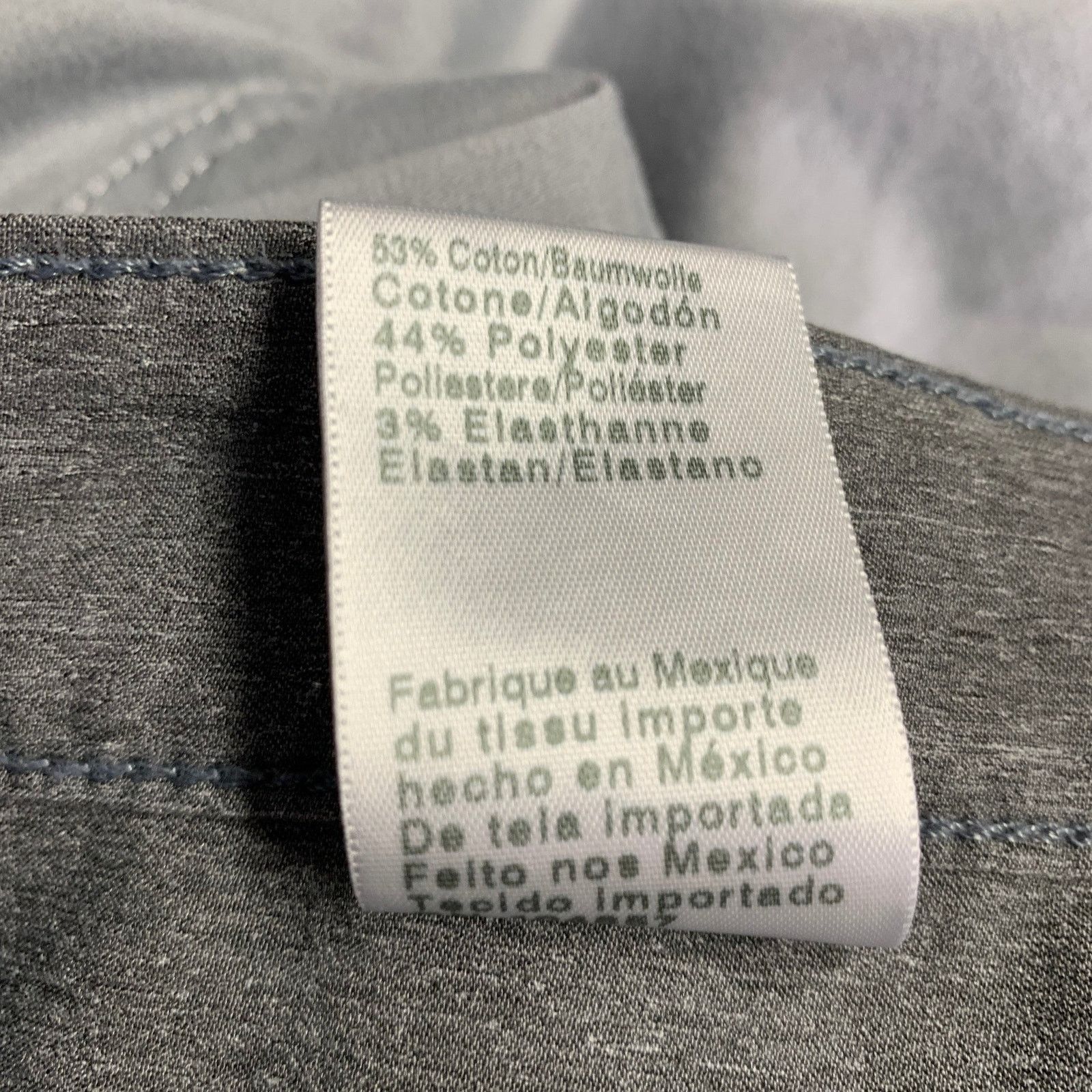 AG Adriano Goldschmied Size 36 Everett Light Grey Cotton Blend Casual Pants Size US 36 / EU 52 - 6 Thumbnail