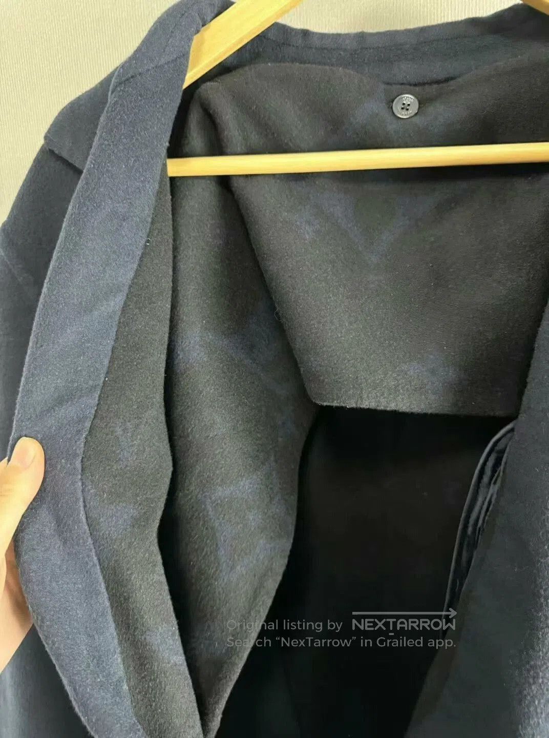 Louis Vuitton Louis Vuitton Blue Cashmere Double-Sided Coat. Size US XXL / EU 58 / 5 - 2 Thumbnail