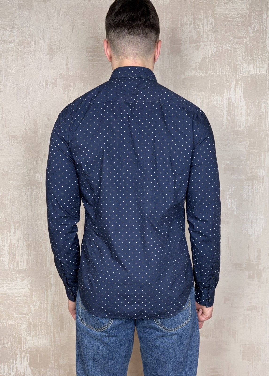 Pretty Green Pretty Green Polka Dot Shirt Long Sleeve Slim Fit Size US L / EU 52-54 / 3 - 15 Thumbnail