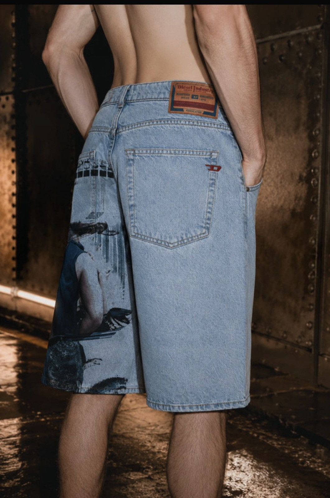 Diesel Diesel x Tom of Finland Foundation – Denim Shorts Size US 31 - 1 Preview