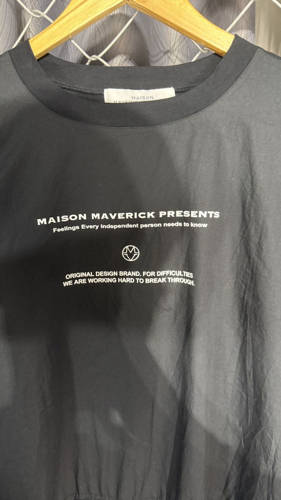 Other MAISON MAVERICK PRESENTS LOGO BIG PRINT Size US L / EU 52-54 / 3 - 4 Thumbnail