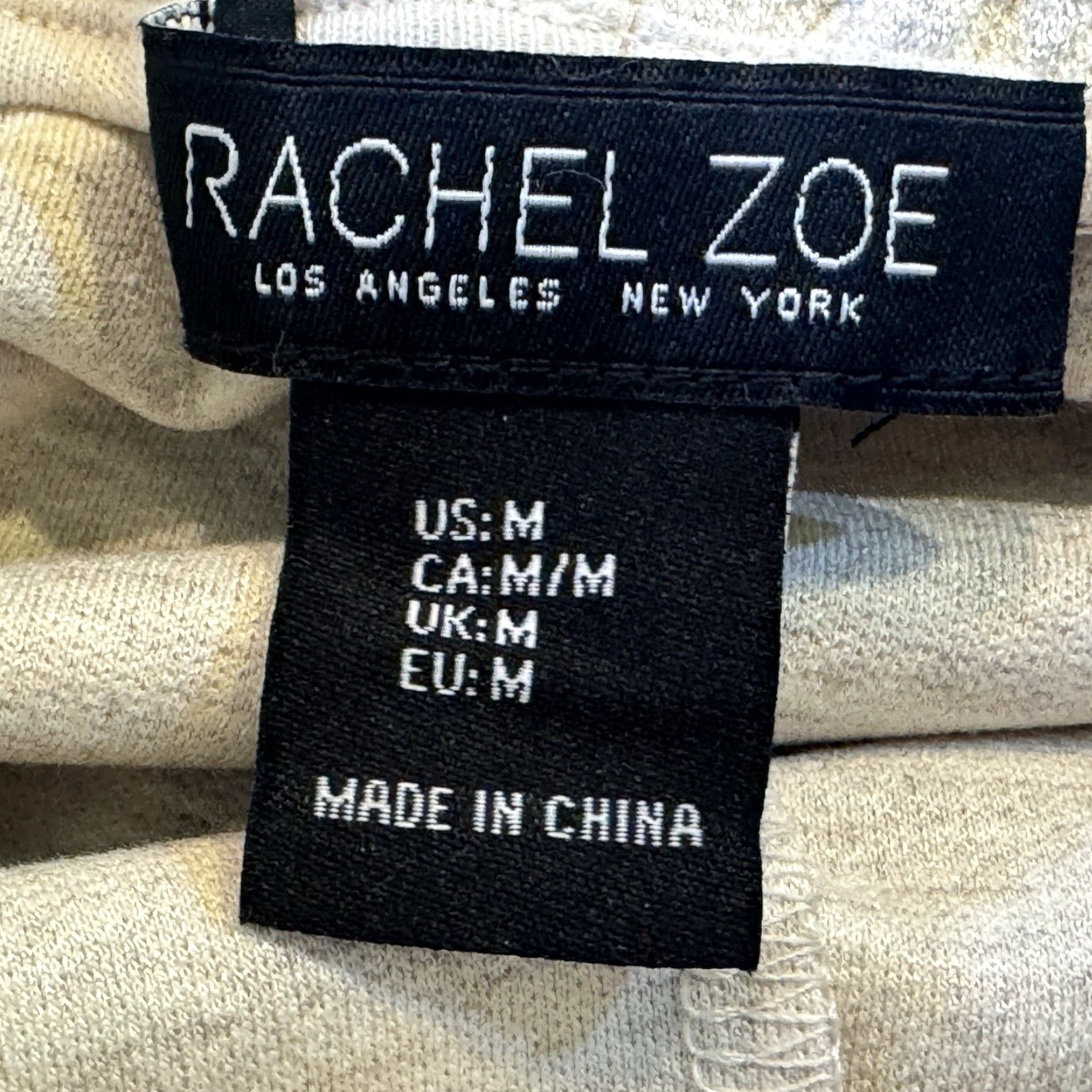 Rachel Zoe Rachel Zoe Pants Joggers Womens Size Medium Heather Oatmeal Elastic Drawstring Waist Pockets NEW Size 32" / US 10 / IT 46 - 6 Thumbnail