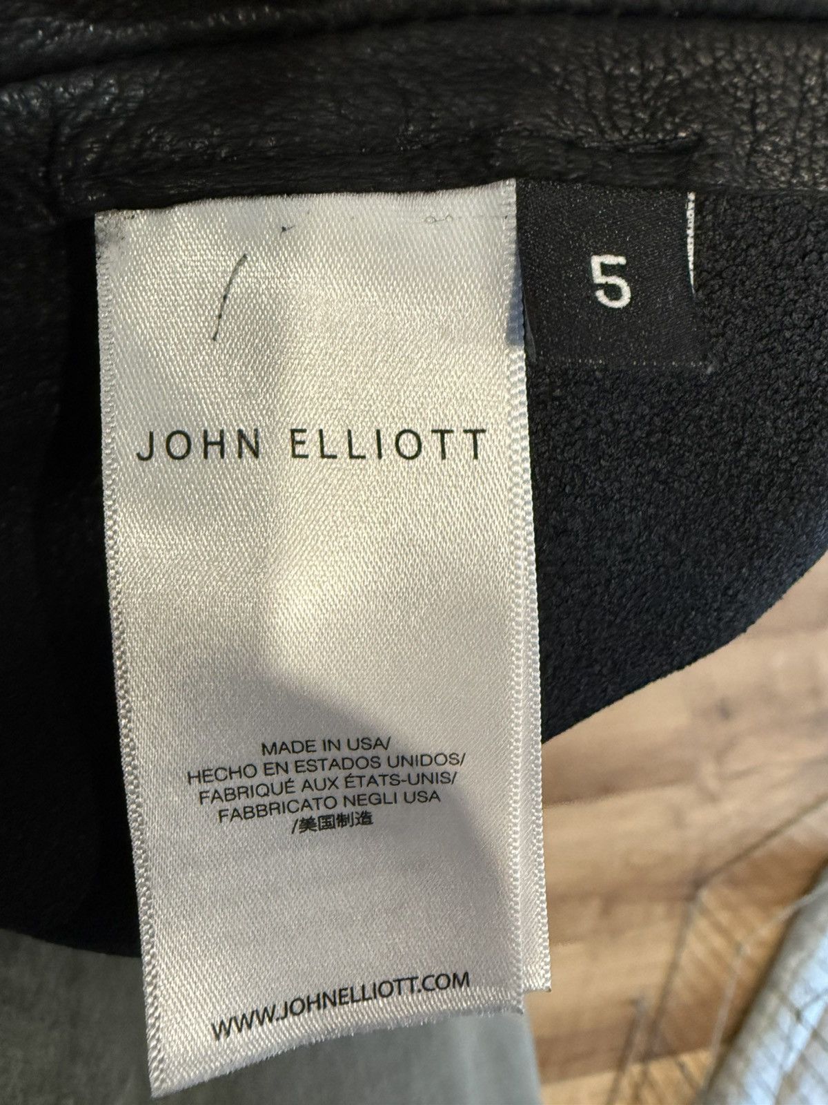 John Elliott John Elliott leather jacket shirt Size US XXL / EU 58 / 5 - 12 Thumbnail