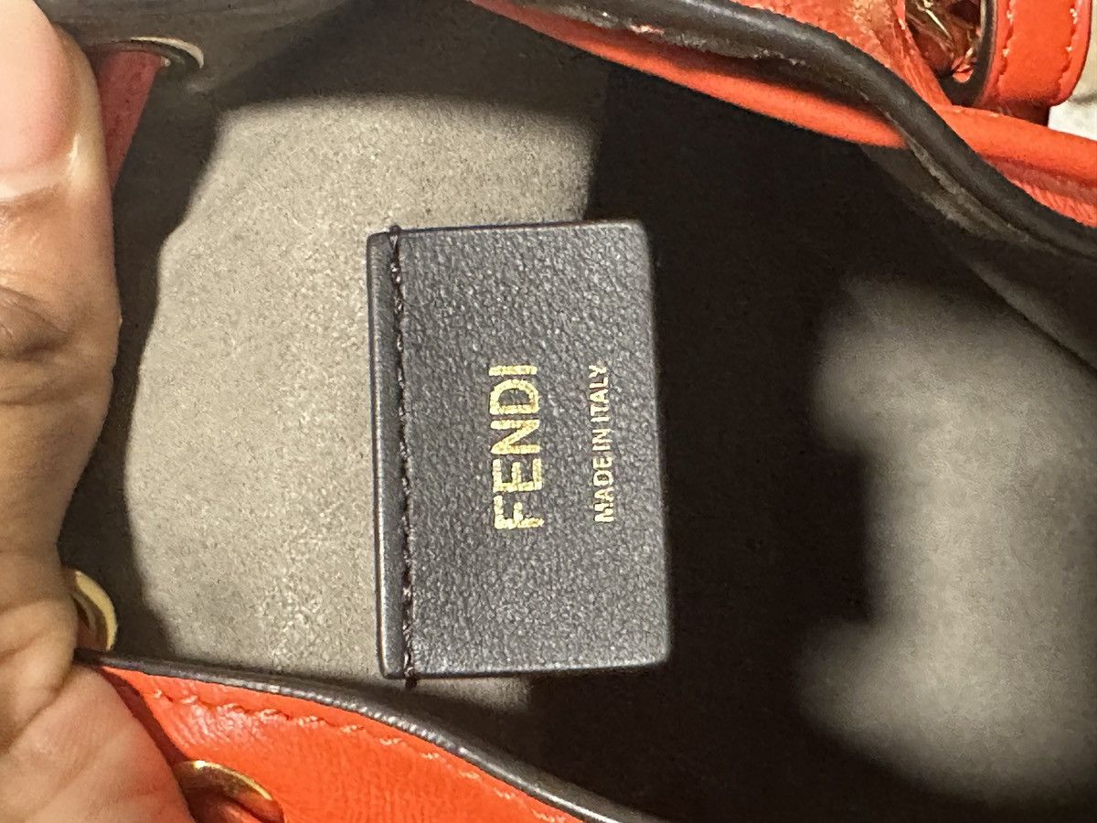 Fendi Fendi Mon Tresor Black leather mini-bag with FF motif Size ONE SIZE - 10 Thumbnail