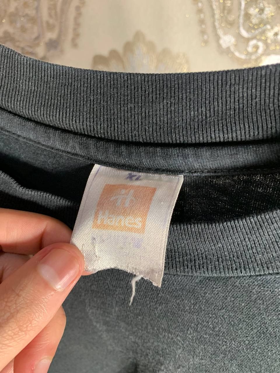Band Tees Vintage Hanes Enfants Riches Deprimes Long Sleeve Metal Size US XL / EU 56 / 4 - 4 Thumbnail