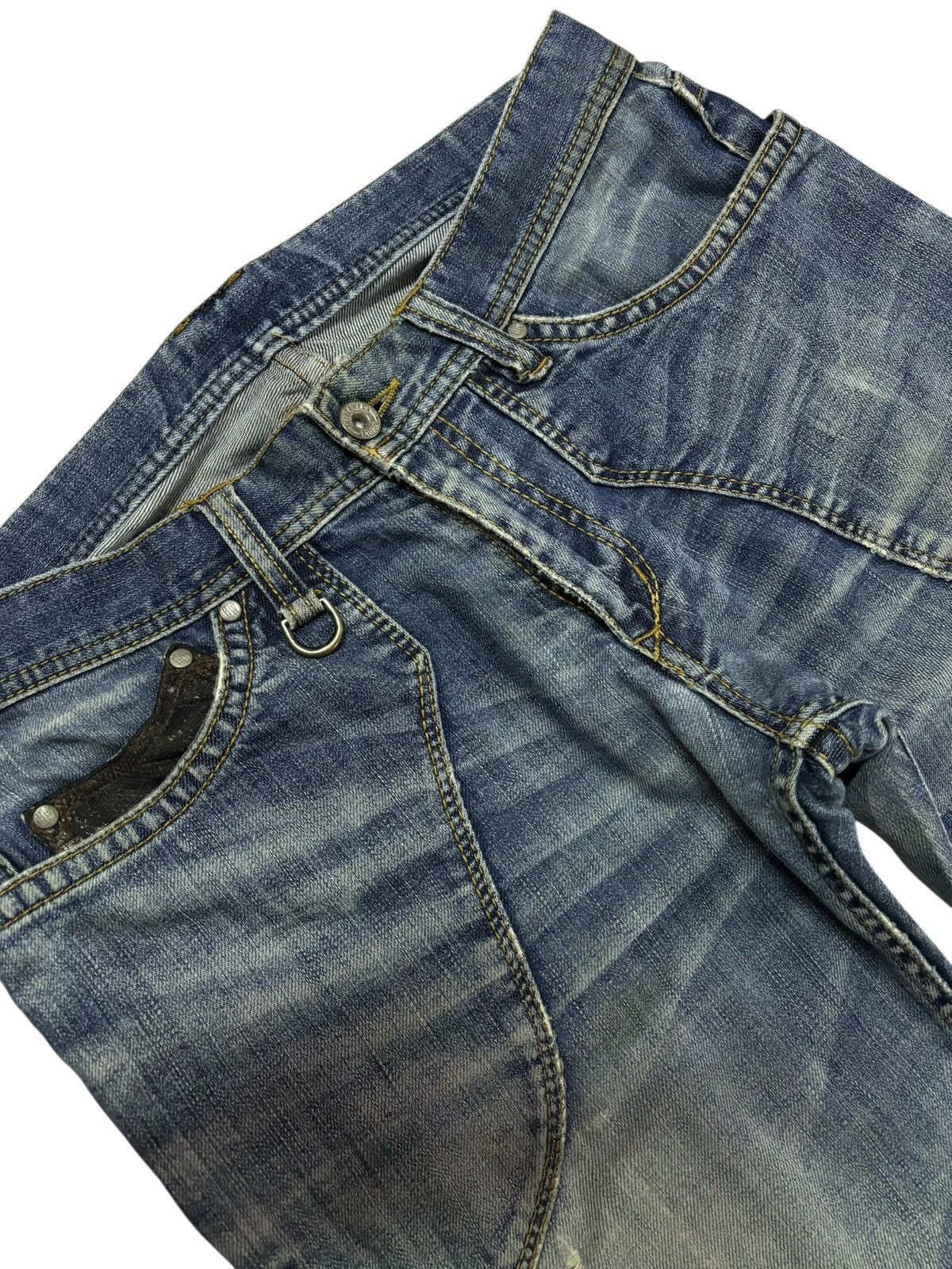 Japanese Brand Vtg Nicole Hideaways Japan Distressed Jeans Size US 31 - 5 Thumbnail