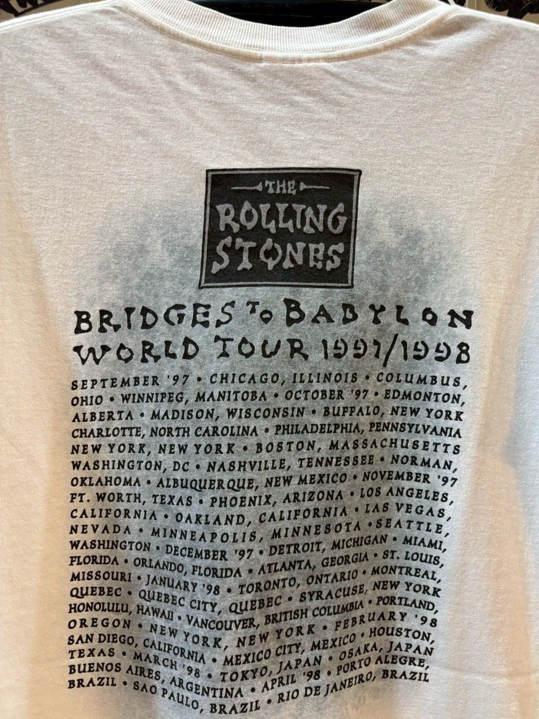 The Rolling Stones Rolling Stones T shirt 1998’s Size US M / EU 48-50 / 2 - 8 Thumbnail