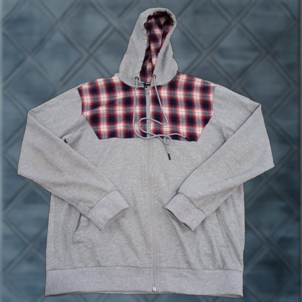 Vintage Barstool Sports Hoodie L Mens Gray Full Zip Long Sleeve Sports Size US L / EU 52-54 / 3 - 1 Thumbnail