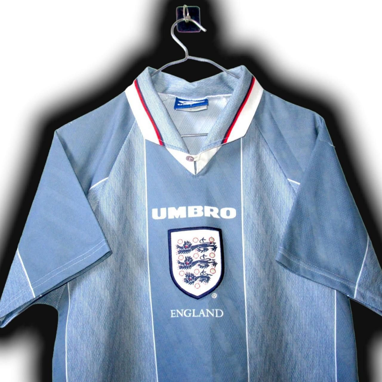 Umbro England 1996 1997 Euro Away shirt jersey Size US S / EU 44-46 / 1 - 1 Thumbnail