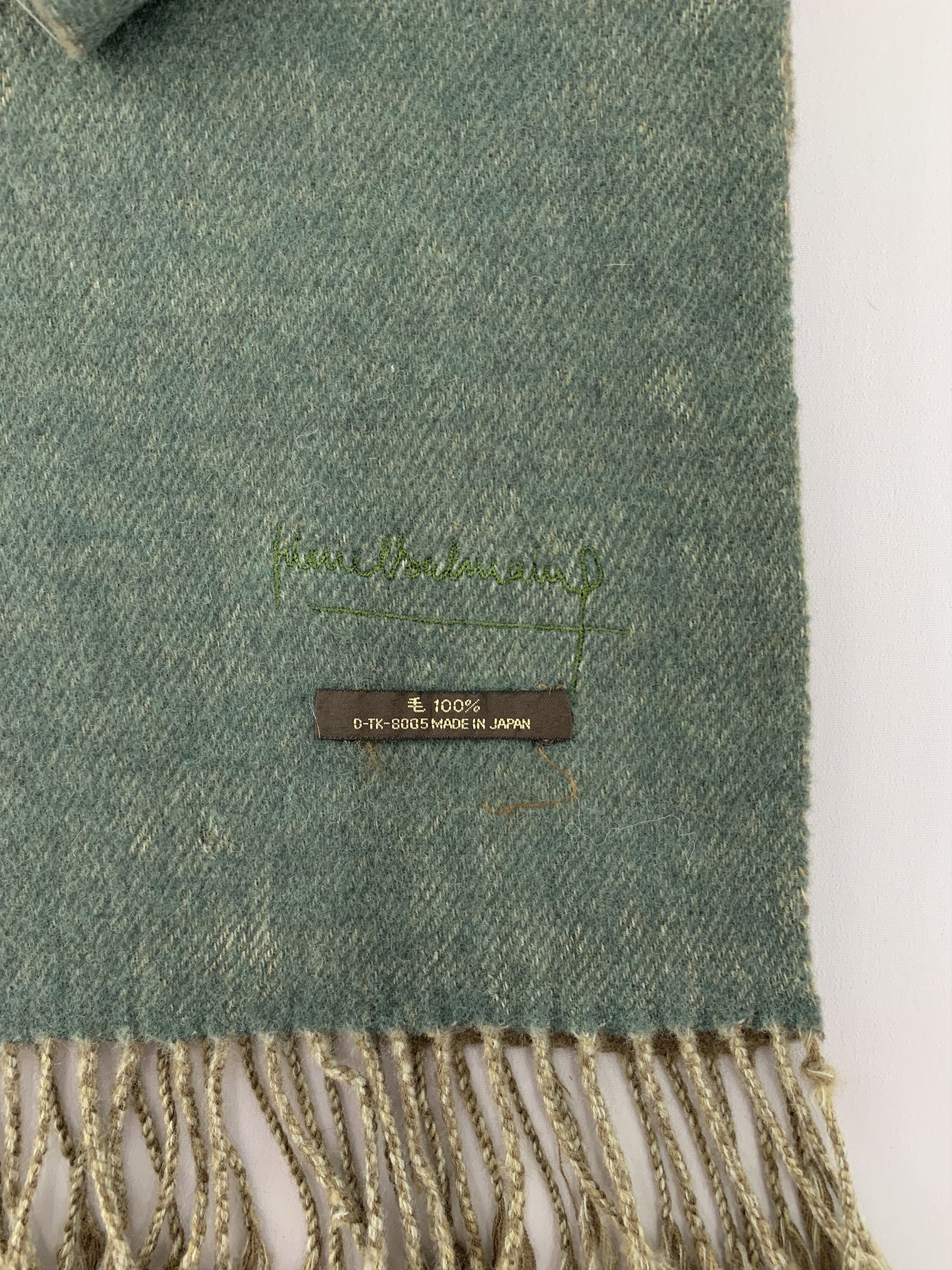Pierre Balmain Pierre Balmain Scarf Wool Muffler Neck Wrap BL5202 Size ONE SIZE - 5 Thumbnail