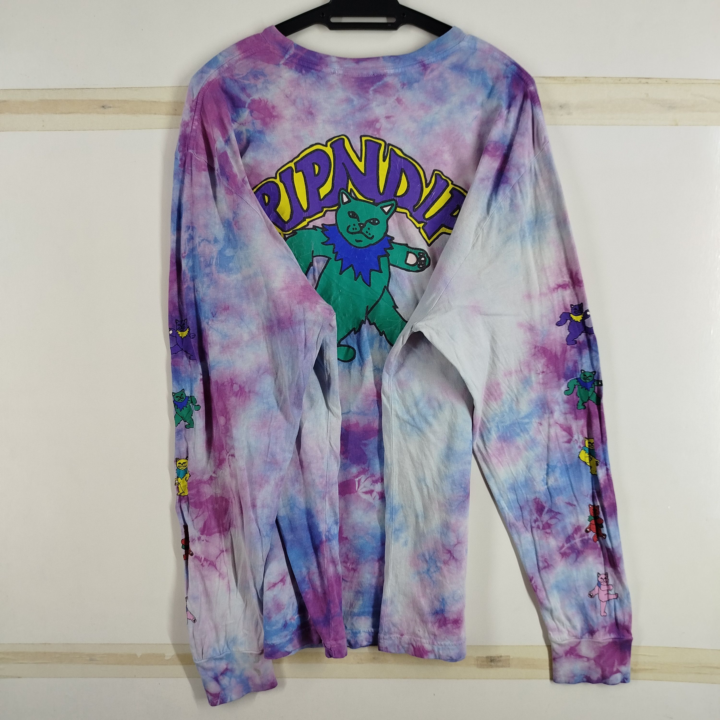Designer × RIPNDIP Vintage Rip N Dip Grateful Dead Band Tye Dye Backhit Size US L / EU 52-54 / 3 - 4 Thumbnail