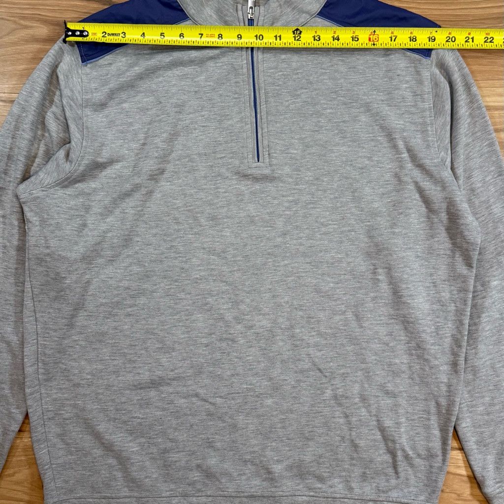 47 Brand Peter Millar Men’s XL Crown Comfort 1/4 Zip Pullover Size US XL / EU 56 / 4 - 5 Thumbnail
