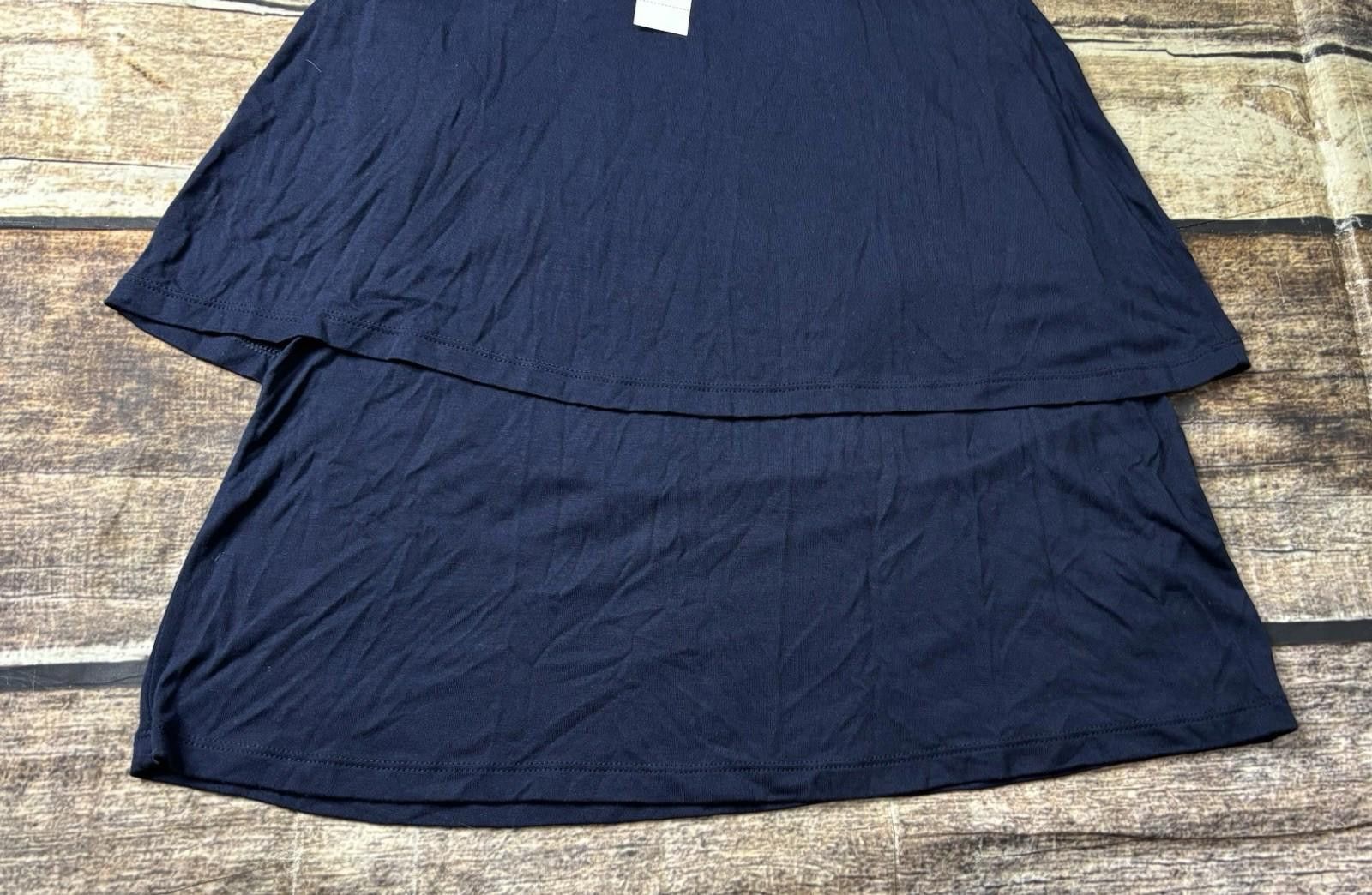 Banana Republic Banana Republic Top Women's Small Navy Overlay Layer NEW Size S / US 4 / IT 40 - 5 Thumbnail