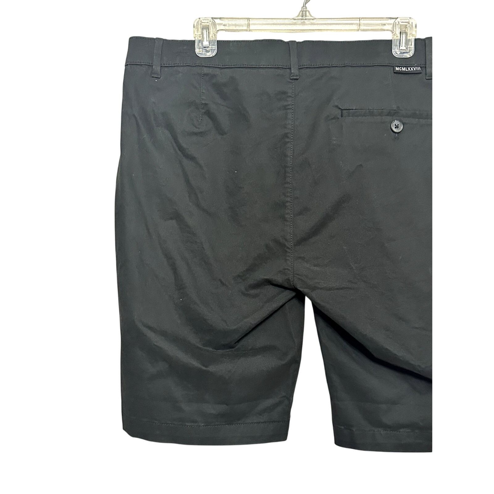 Topman Topman Men's Black Chino Shorts Pockets Slim Fit 30 NWT Size US 30 / EU 46 - 6 Thumbnail