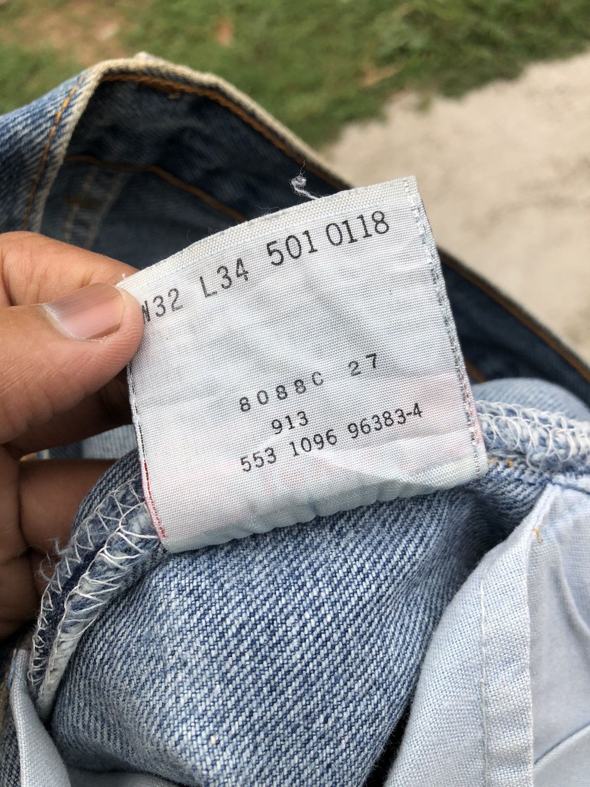 Levi's × Vintage 90s LEVIS 501 MADE IN USA Size US 31 - 3 Thumbnail