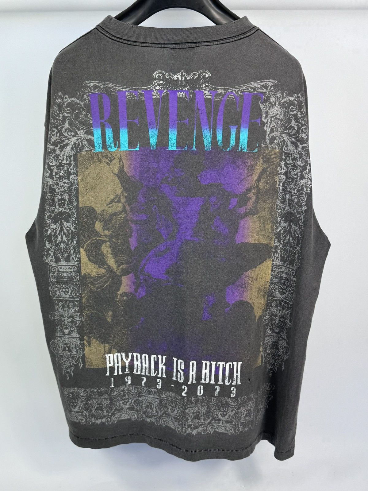 Saint Michael REVENGE PRINT T-SHIRT Size US XL / EU 56 / 4 - 2 Thumbnail