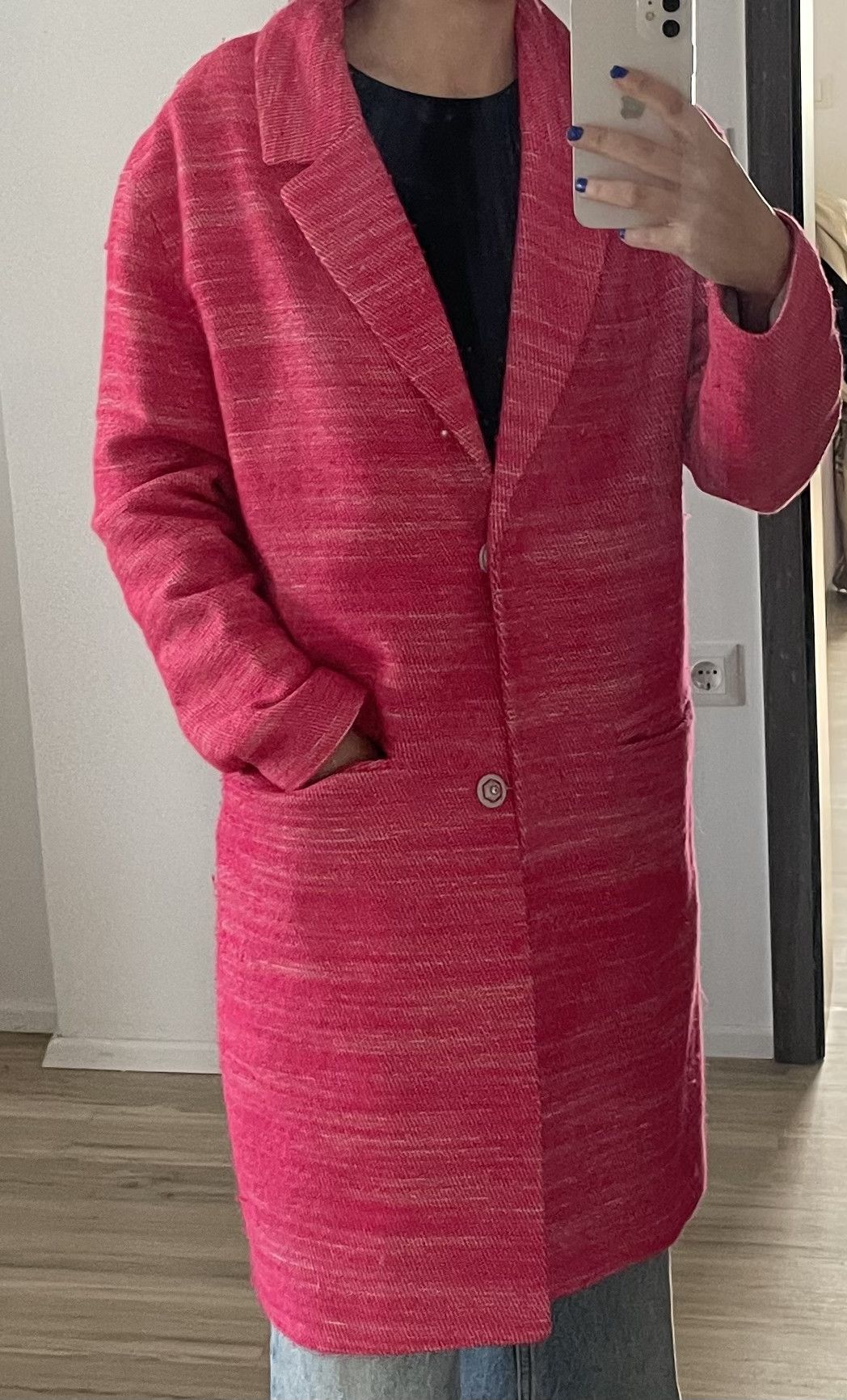 s.Oliver Pink Coat Size S / US 4 / IT 40 - 2 Thumbnail