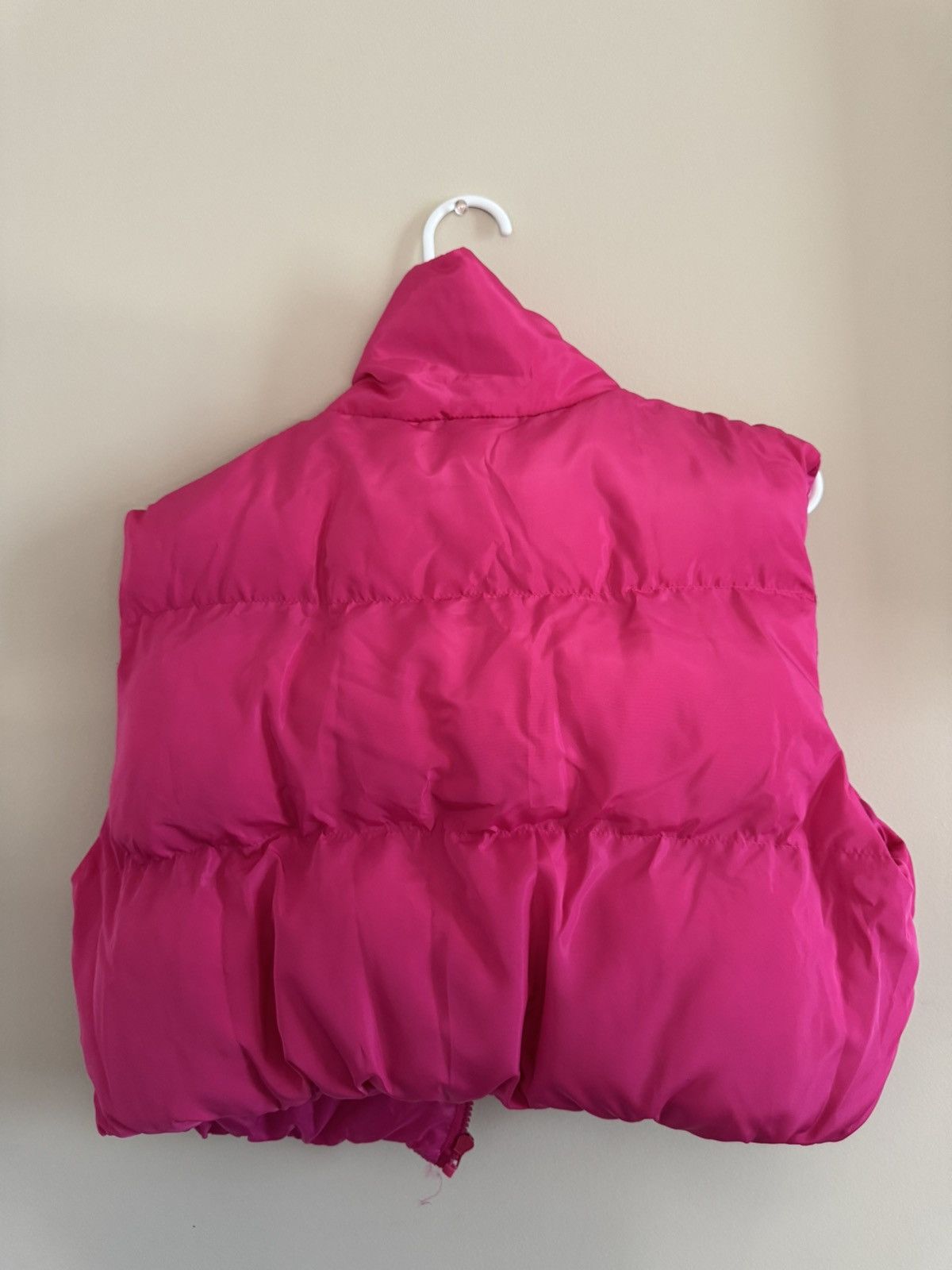Other Hot Pink Puffer Vest Size L / US 10 / IT 46 - 2 Thumbnail