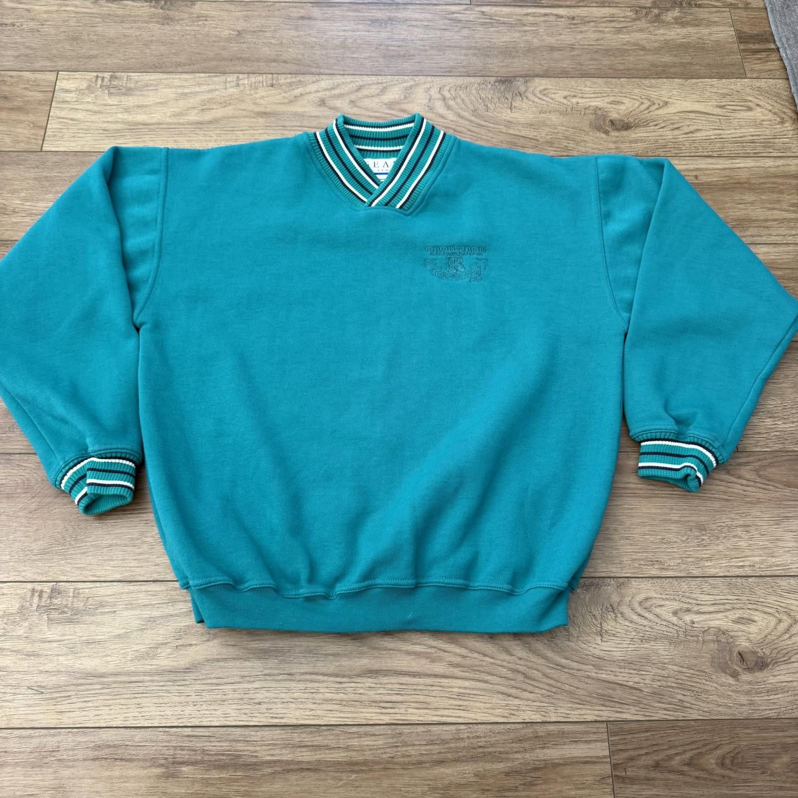 Gear for Sports Vintage 90s Circus Circus Las Vegas Casino V Neck Sweater Size US M / EU 48-50 / 2 - 1 Thumbnail