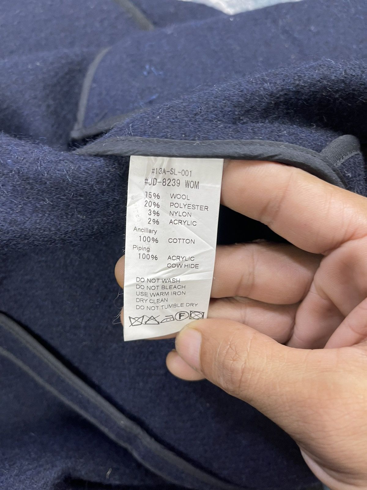 Danton Vintage Danton Double Breasted Wool Peacoat Size US S / EU 44-46 / 1 - 10 Thumbnail