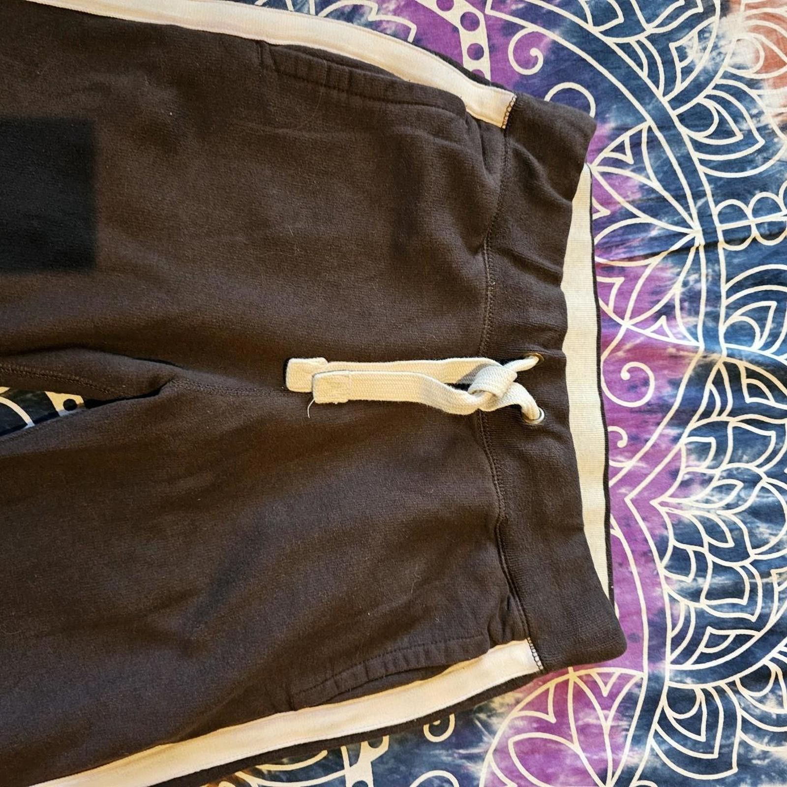 Old Navy Old Navy Men's Brown and Cream Sweat Pants Size US 32 / EU 48 - 4 Thumbnail