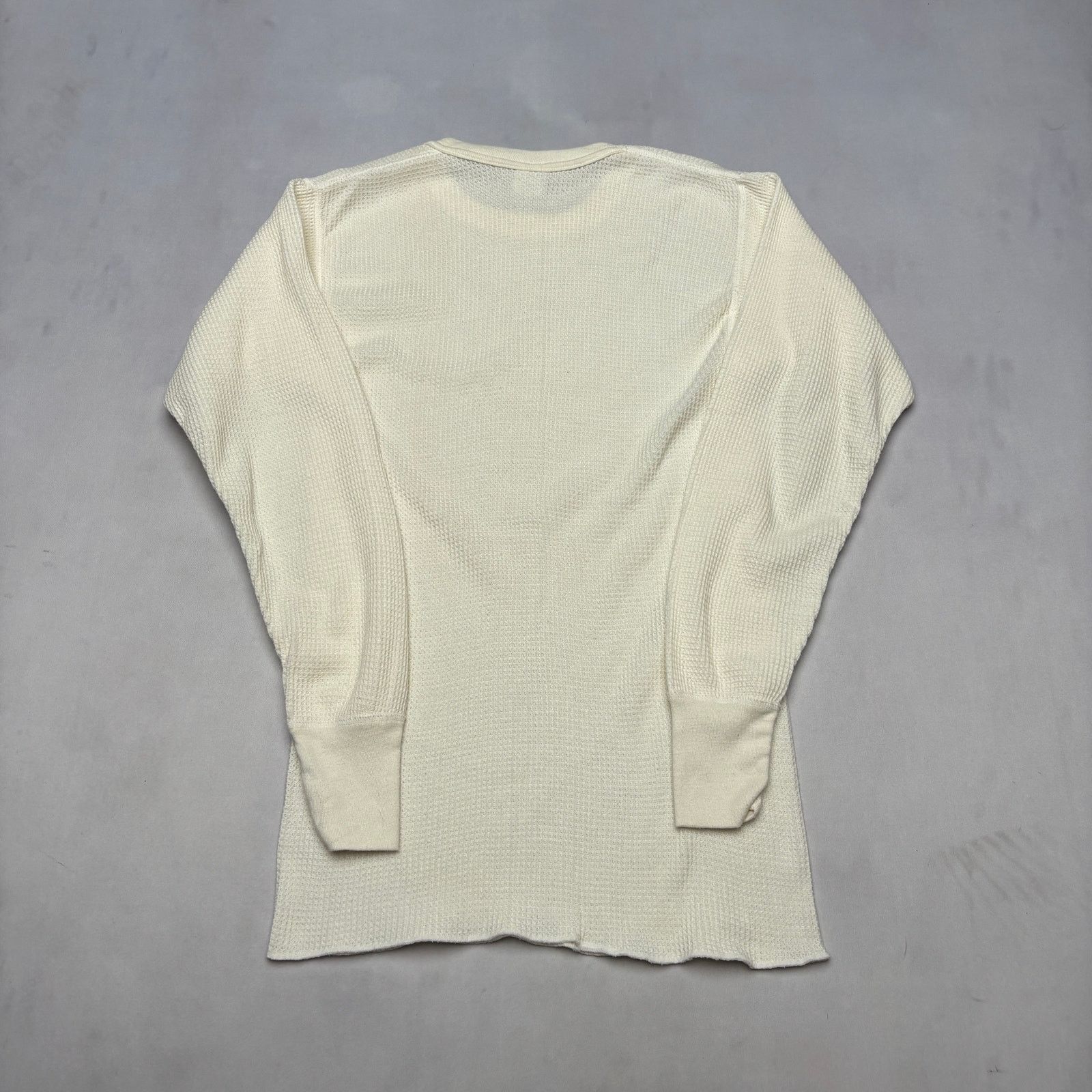 Sears × Vintage Vintage 70s Sears Thermal Waffle Shirt Men's Large Grunge Size US L / EU 52-54 / 3 - 3 Thumbnail