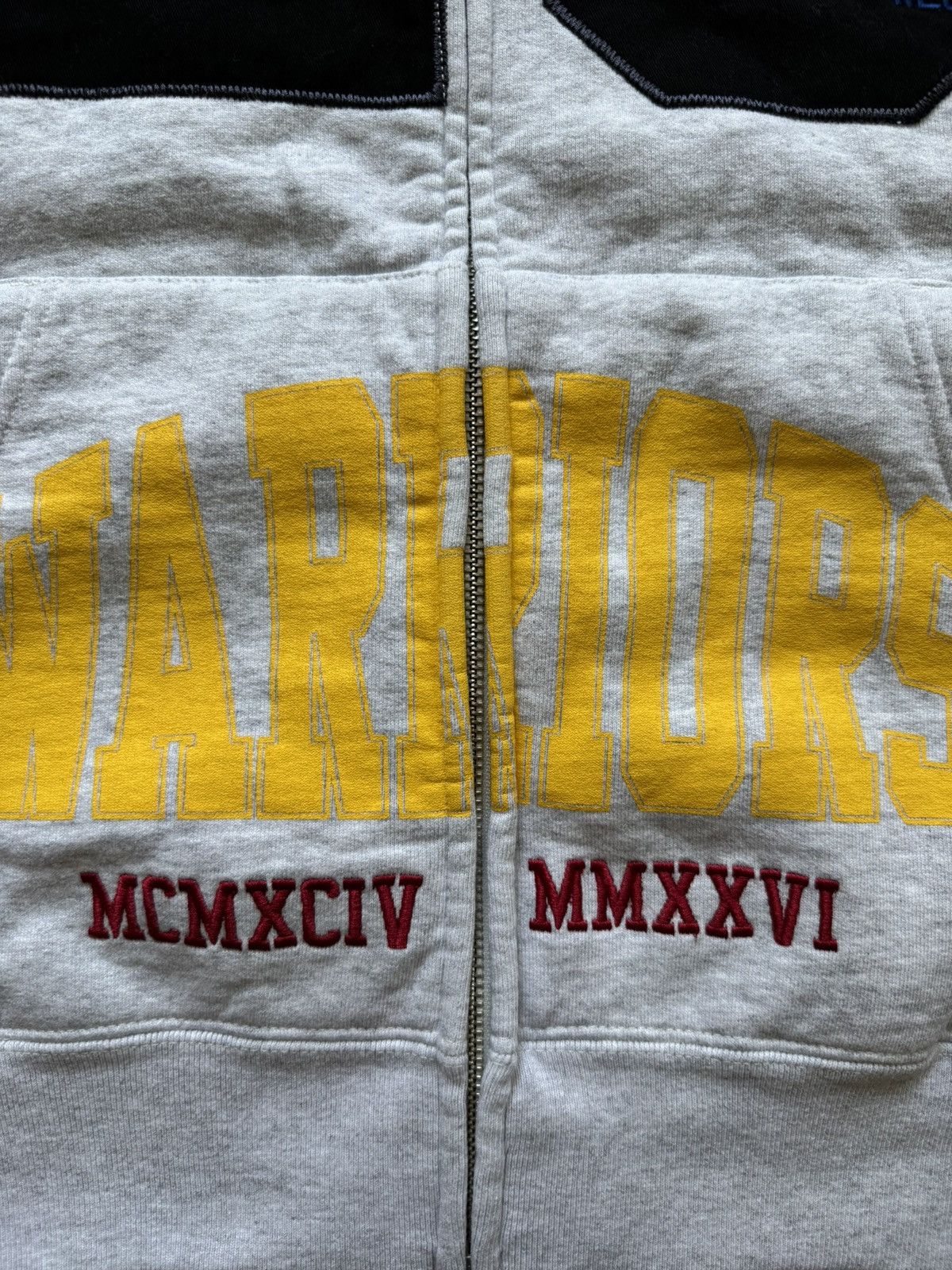 Supreme Warriors Appliqué Zip Up Hooded Sweatshirt Ash Grey Size US L / EU 52-54 / 3 - 4 Thumbnail