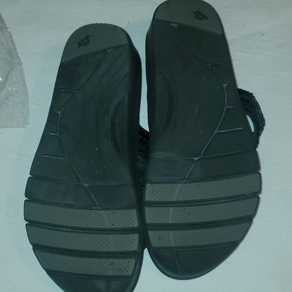 Designer Abeo Bio System Brisa Black Embellished Sz. 7 2" Platform Sa Size US 7 / IT 37 - 9 Thumbnail