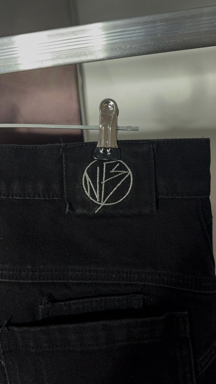 No Faith Studios ✅ No Faith Studios Washed Black Jeans M Size US 32 / EU 48 - 8 Thumbnail