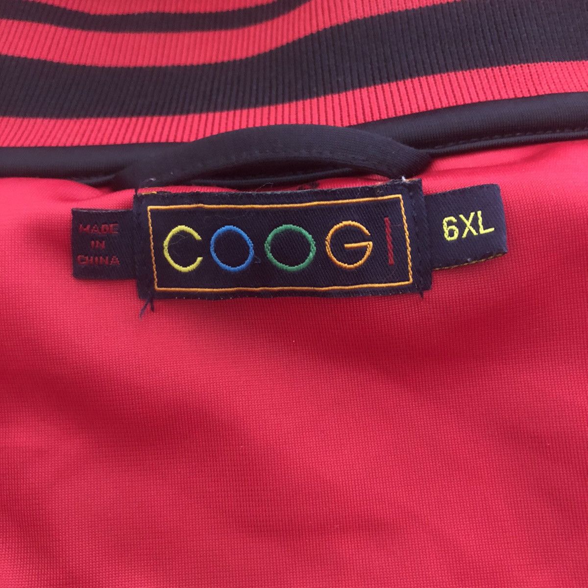 Coogi Oversize 90’ Coogi Track Jacket (Shoelace Embroidery) Size US XXL / EU 58 / 5 - 7 Thumbnail