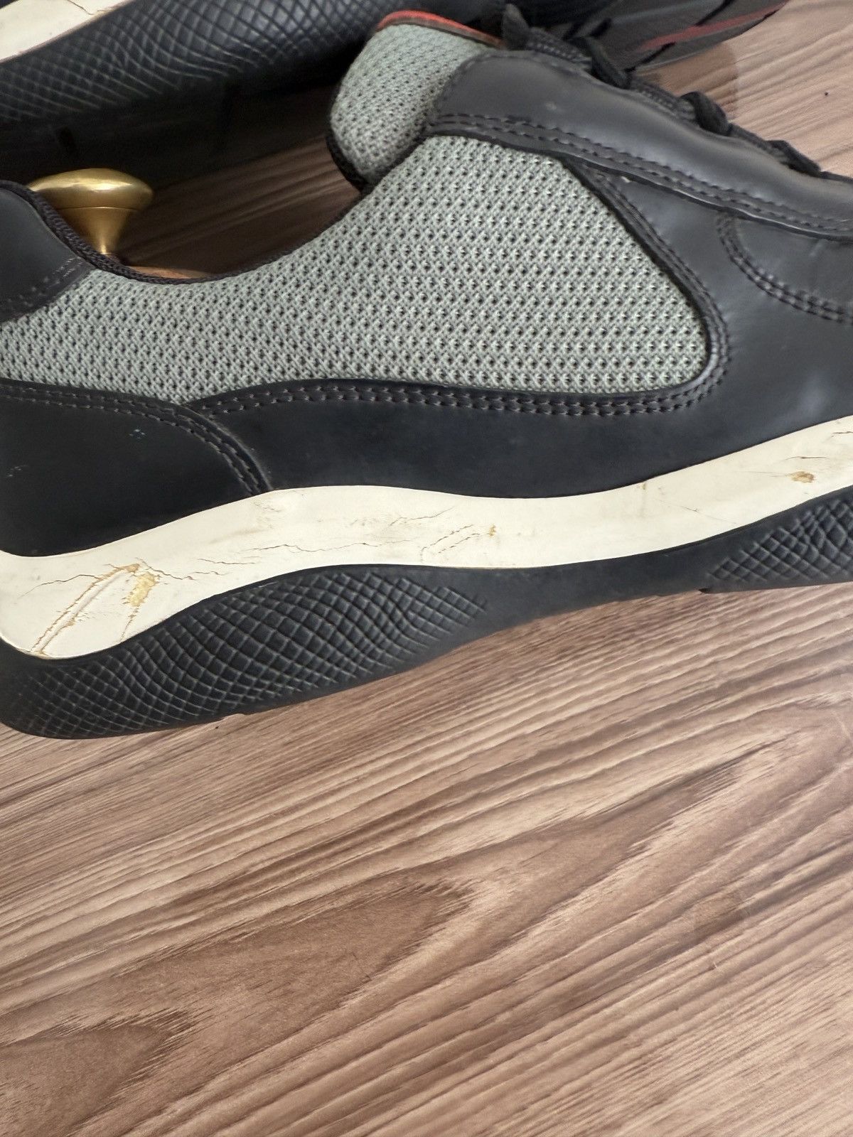 Prada America cup leather trainers Size US 8 / EU 41 - 14 Thumbnail
