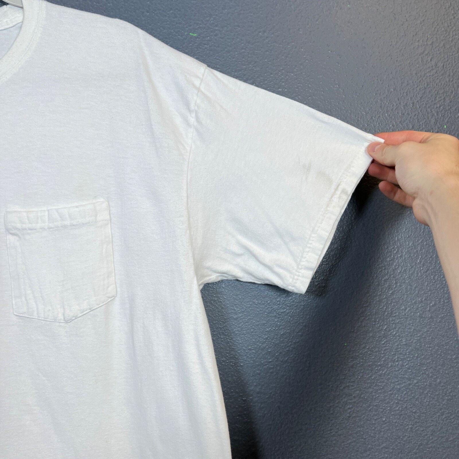 Hanes Hanes XL White t-shirt STEELY FLATS BARDER WIRE C? Vintage Size US XL / EU 56 / 4 - 8 Thumbnail