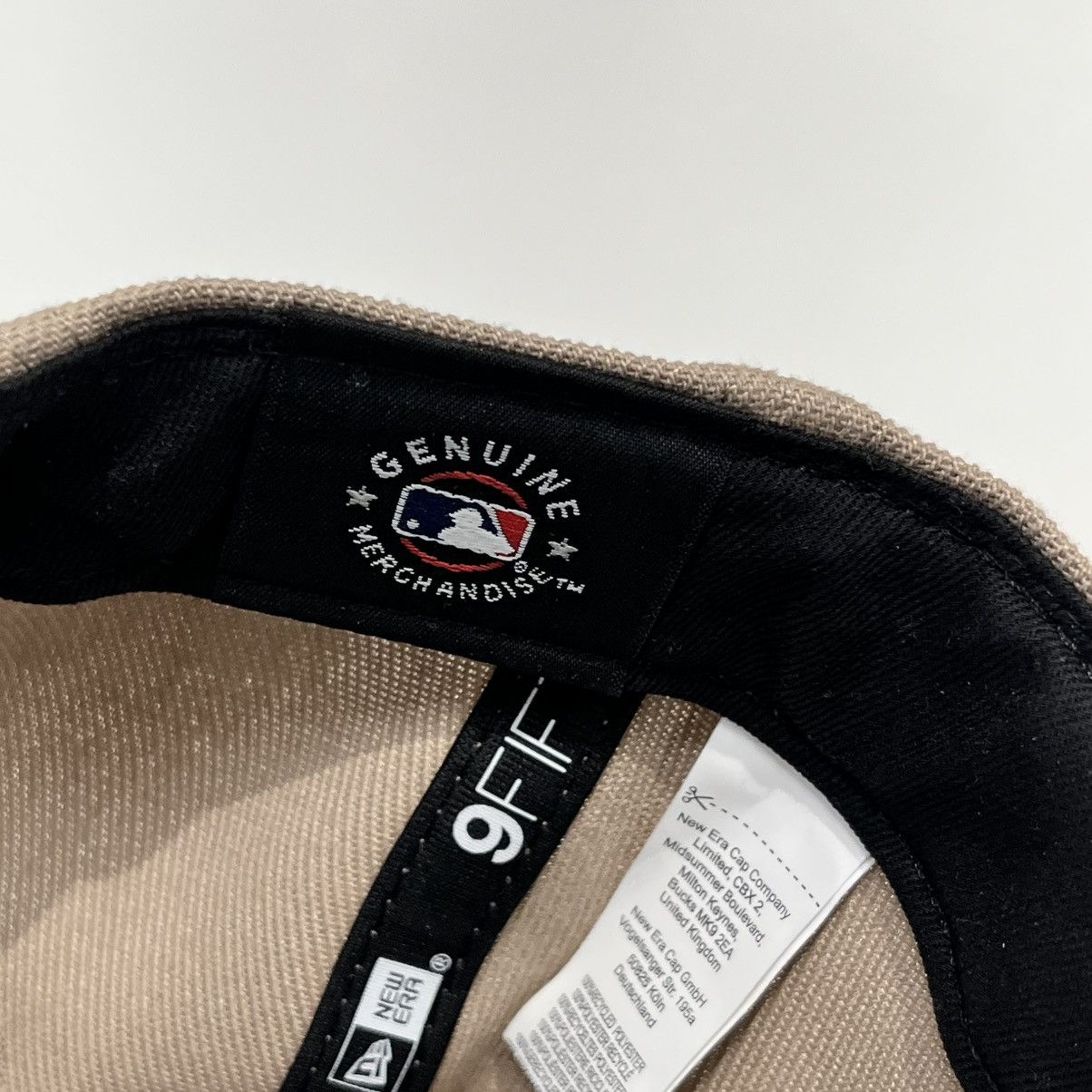 New Era New Era NY Cap Beige Size ONE SIZE - 7 Thumbnail